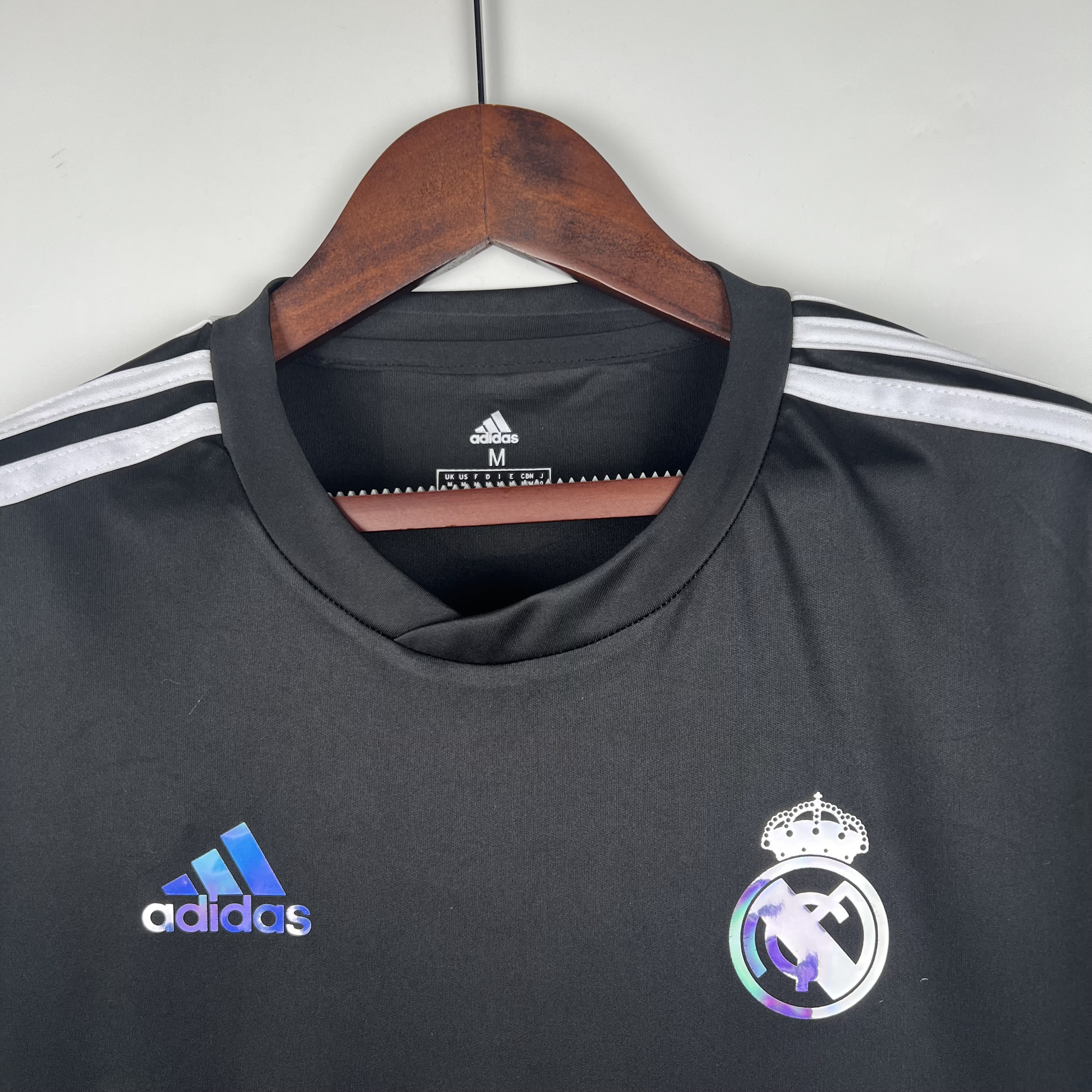 2023 Real Madrid BALMAIN Special Jersey Black Color Thai Quality - leoleo123123