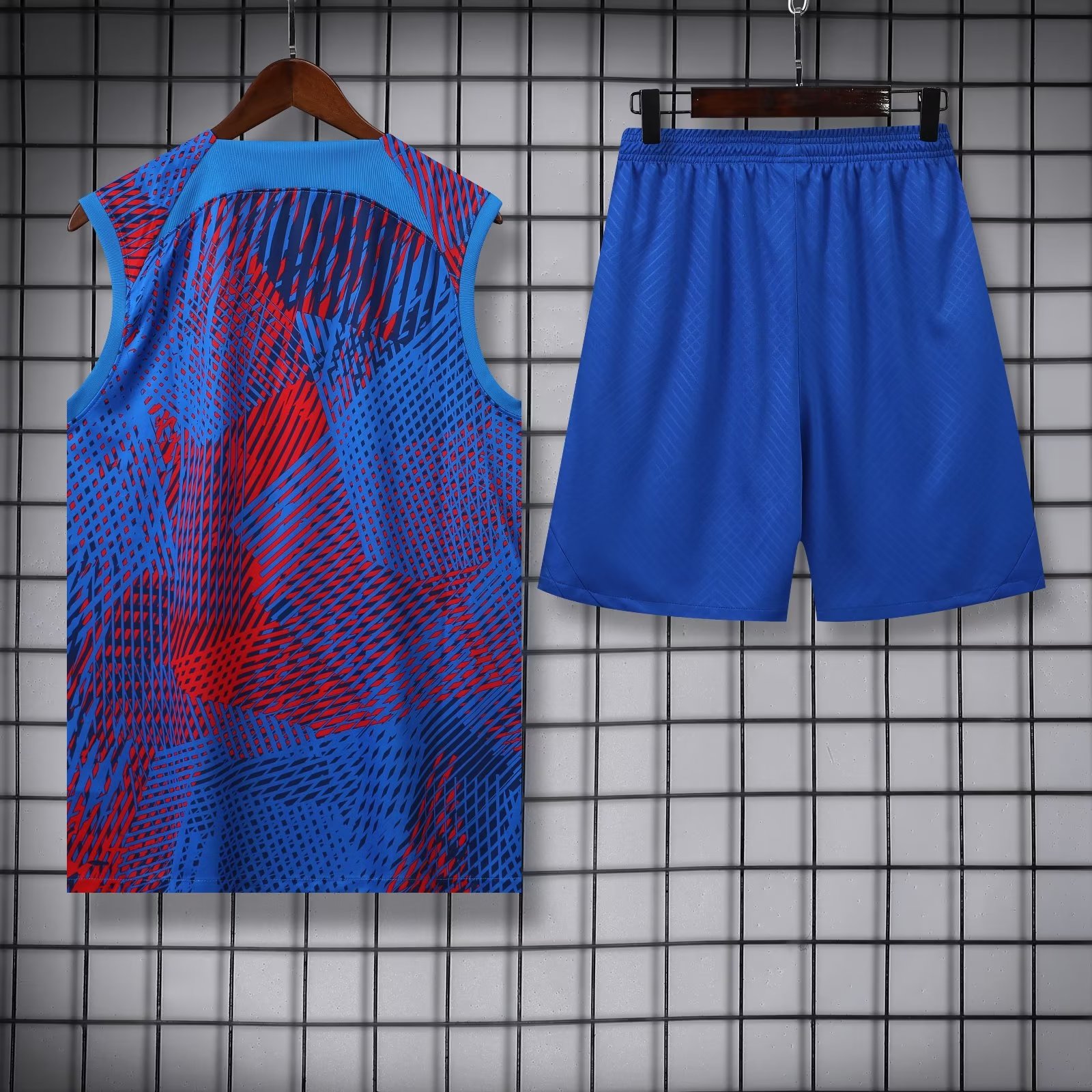 22/23 PSG Blue Training Vest Training suit - leoleo123123