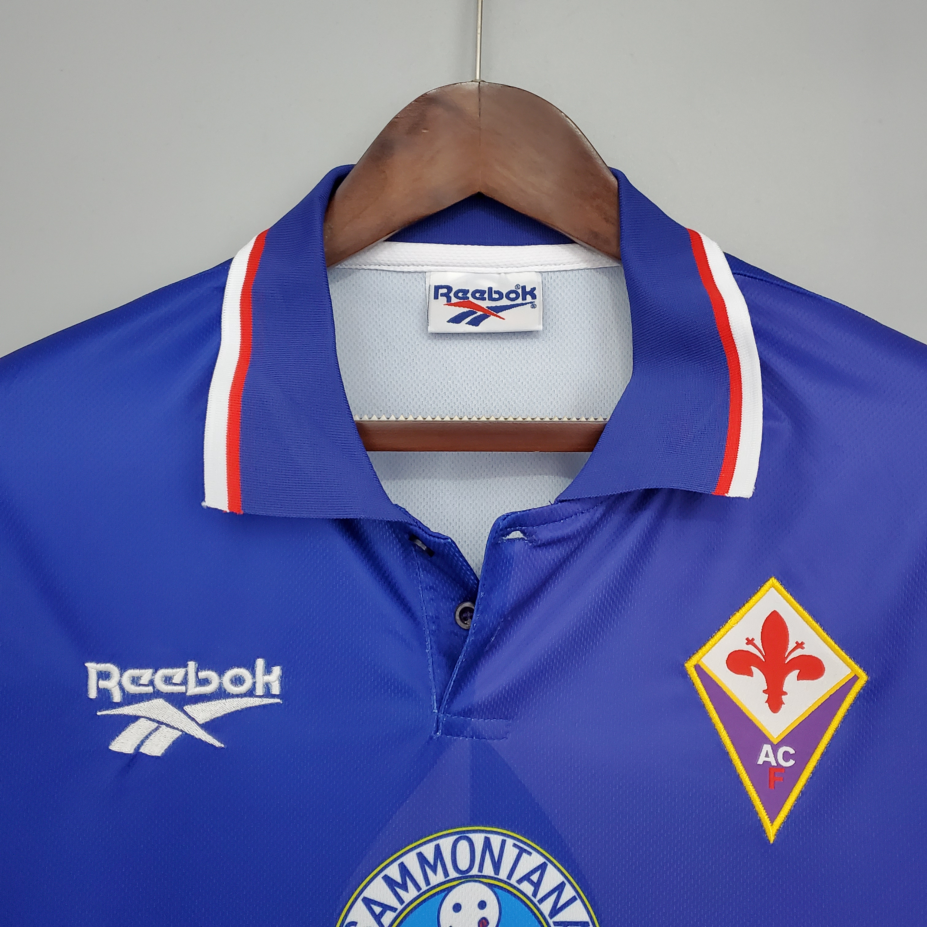 95/96 Florentine Home Retro Jersye - leoleo123123