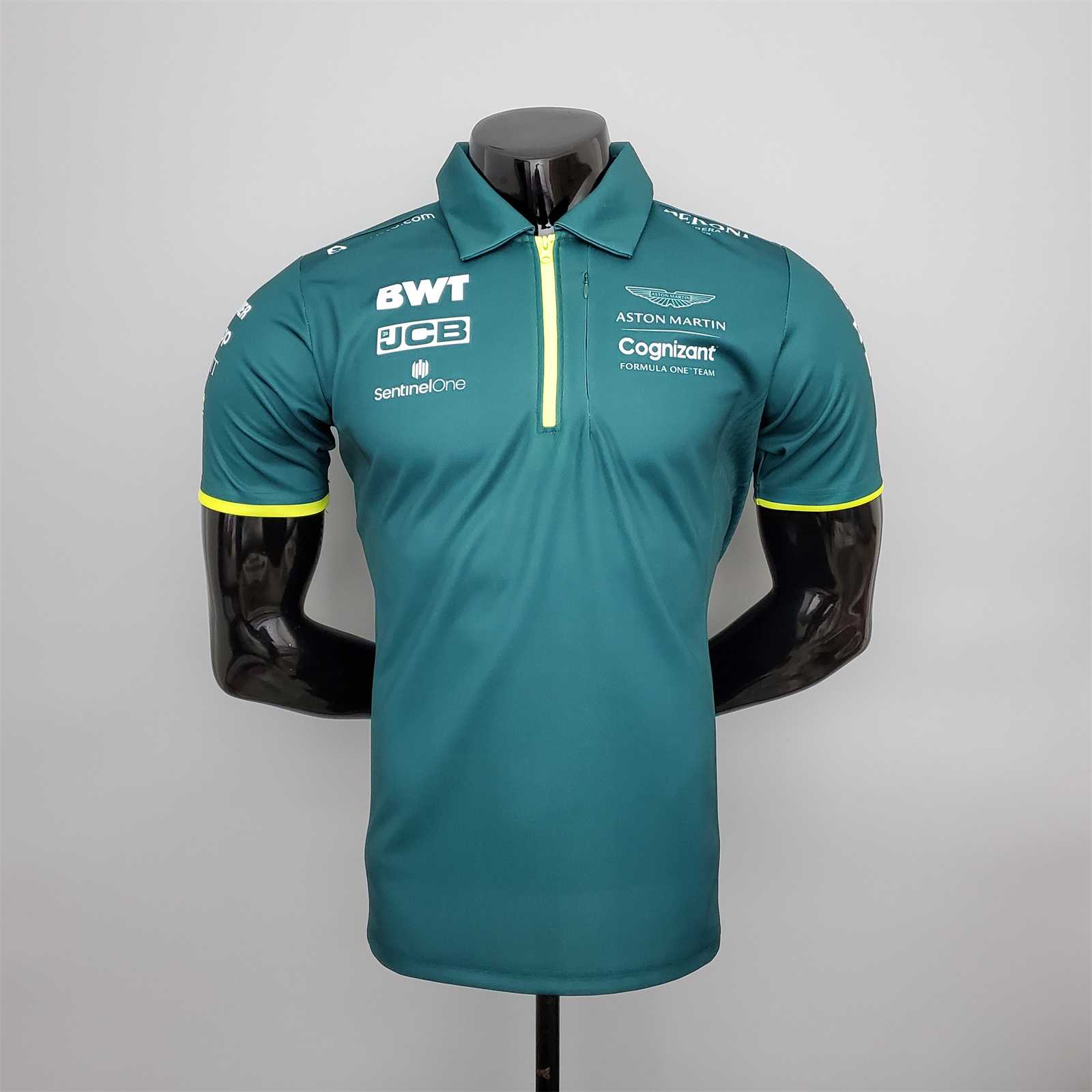 2023 Aston Martin Cognizant F1 Team Polo T-Shirt - leoleo123123