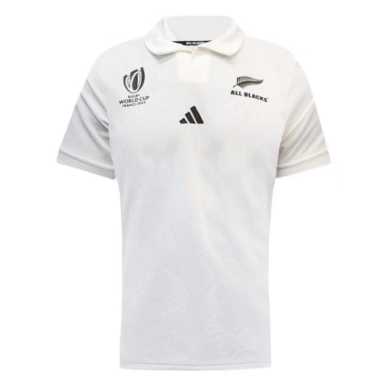 Rugby World Cup 2023 New Zealand All Black Away Rugby Jersey High Quality - leoleo123123