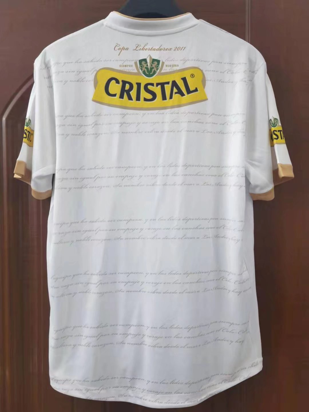 2011 Colo-Colo Home White Retro Soccer Jersey - leoleo123123