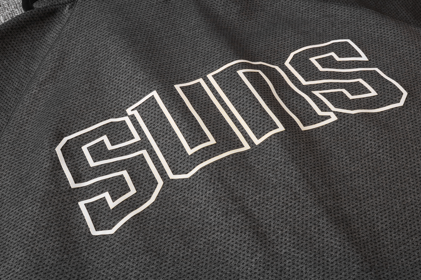 NBA Phoenix Suns Dark Grey with Cap Jacket Tracksuit High Quality - leoleo123123