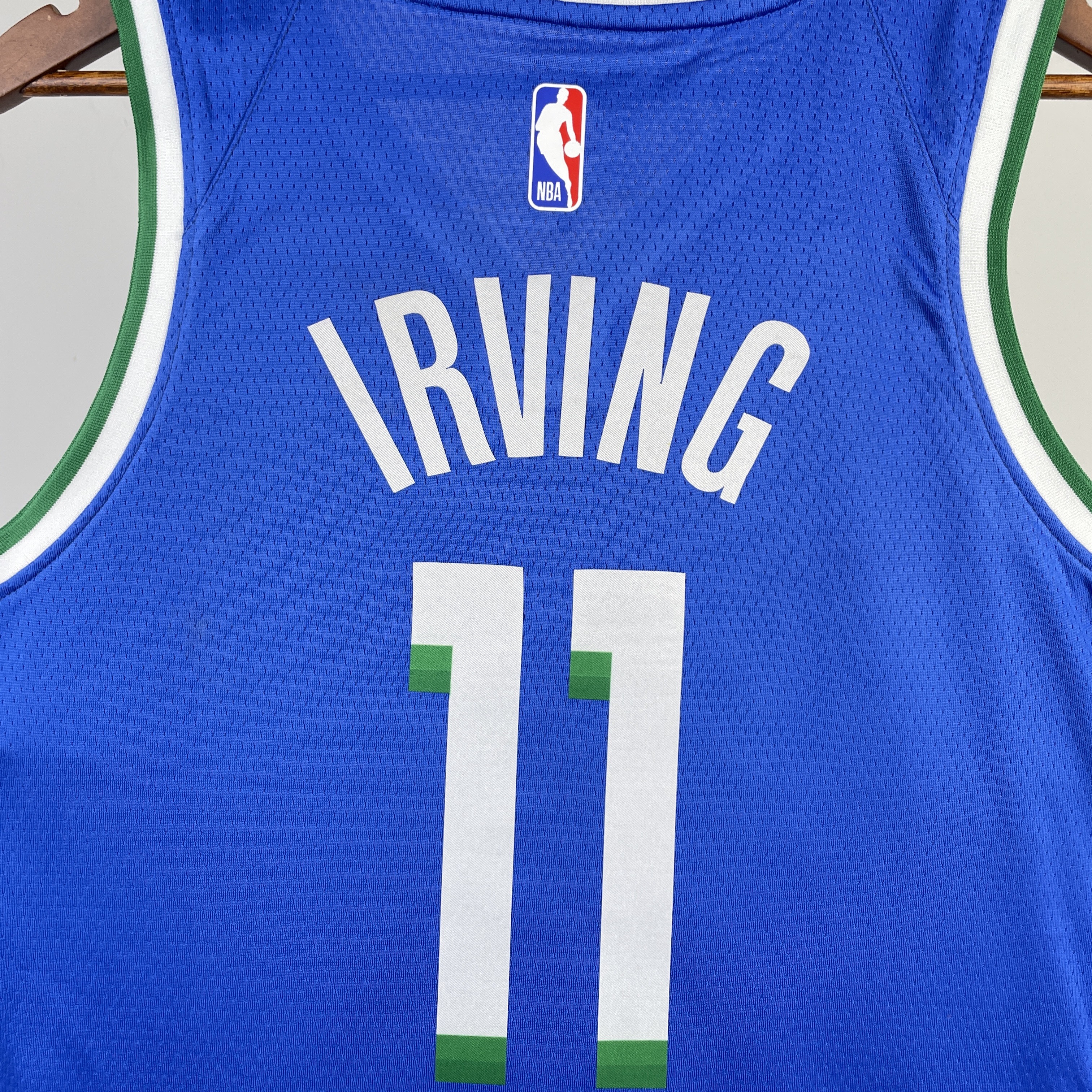 NBA Men Season 2023 Dallas Mavericks Blue #11 IRVING Jersey High Quality Name and Number Print - leoleo123123
