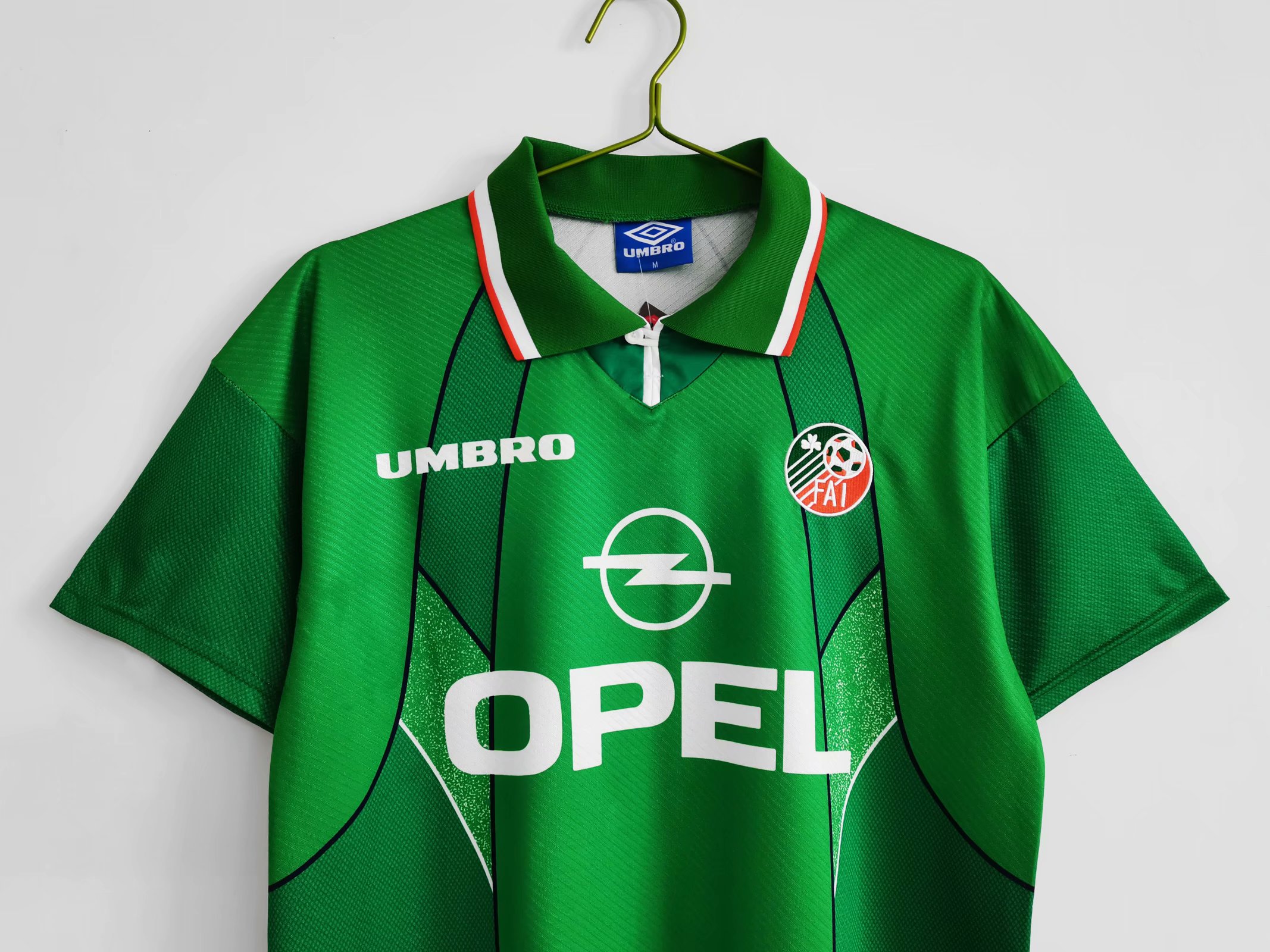 94/96 Ireland Home Retro Jersey - leoleo123123