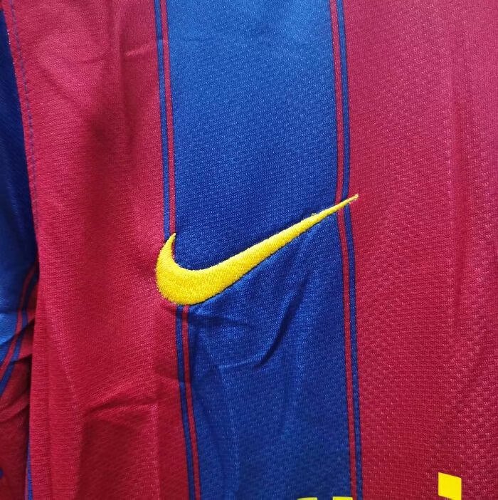09-10 Barcelona Home Retro Jersey - leoleo123123