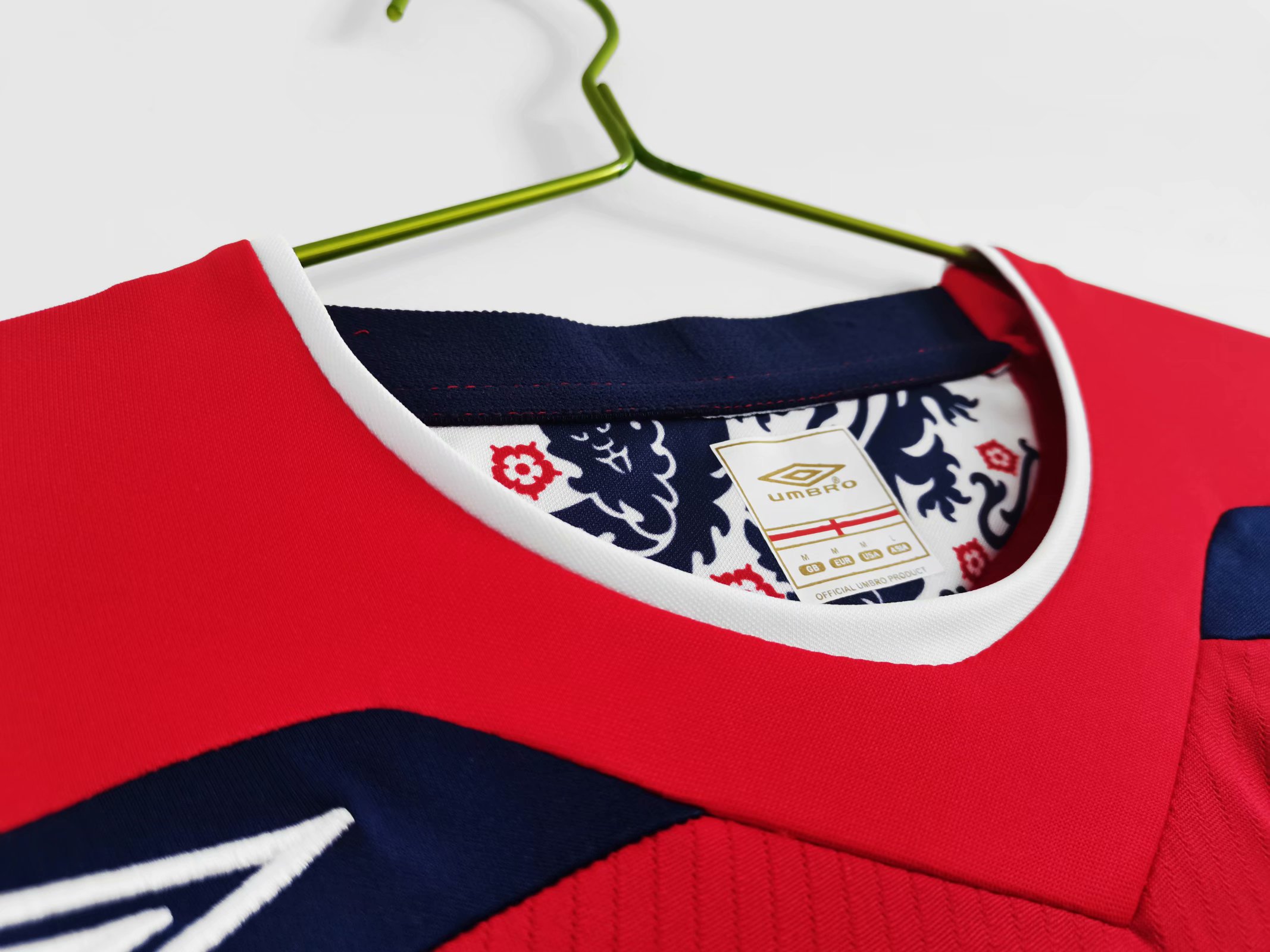 08/10 England Away Retro Jersey - leoleo123123