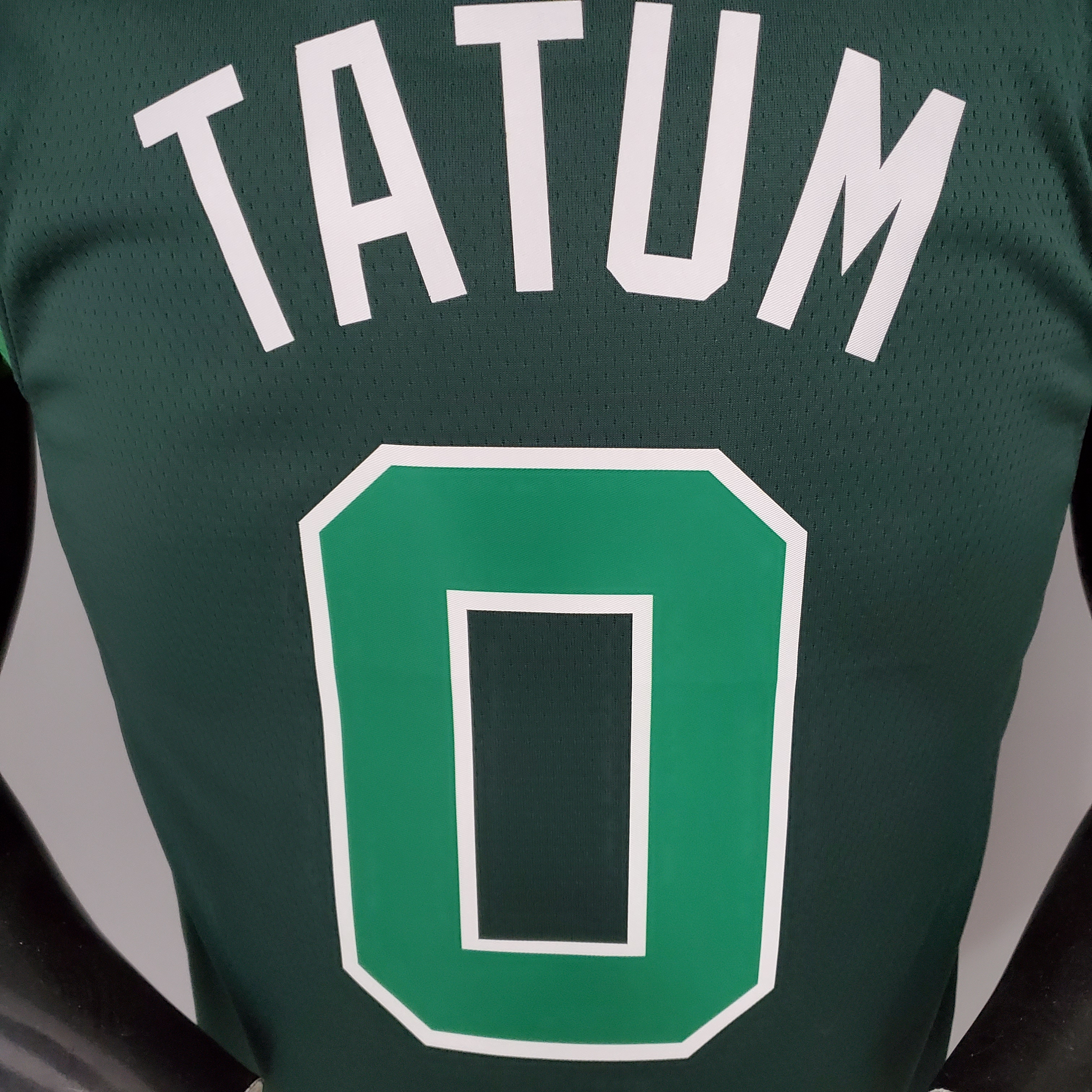 NBA Season 2021 Boston Celtics Dark Green Rewarding Version #0 TATUM Jersey High Quality Name and Number Print - leoleo123123