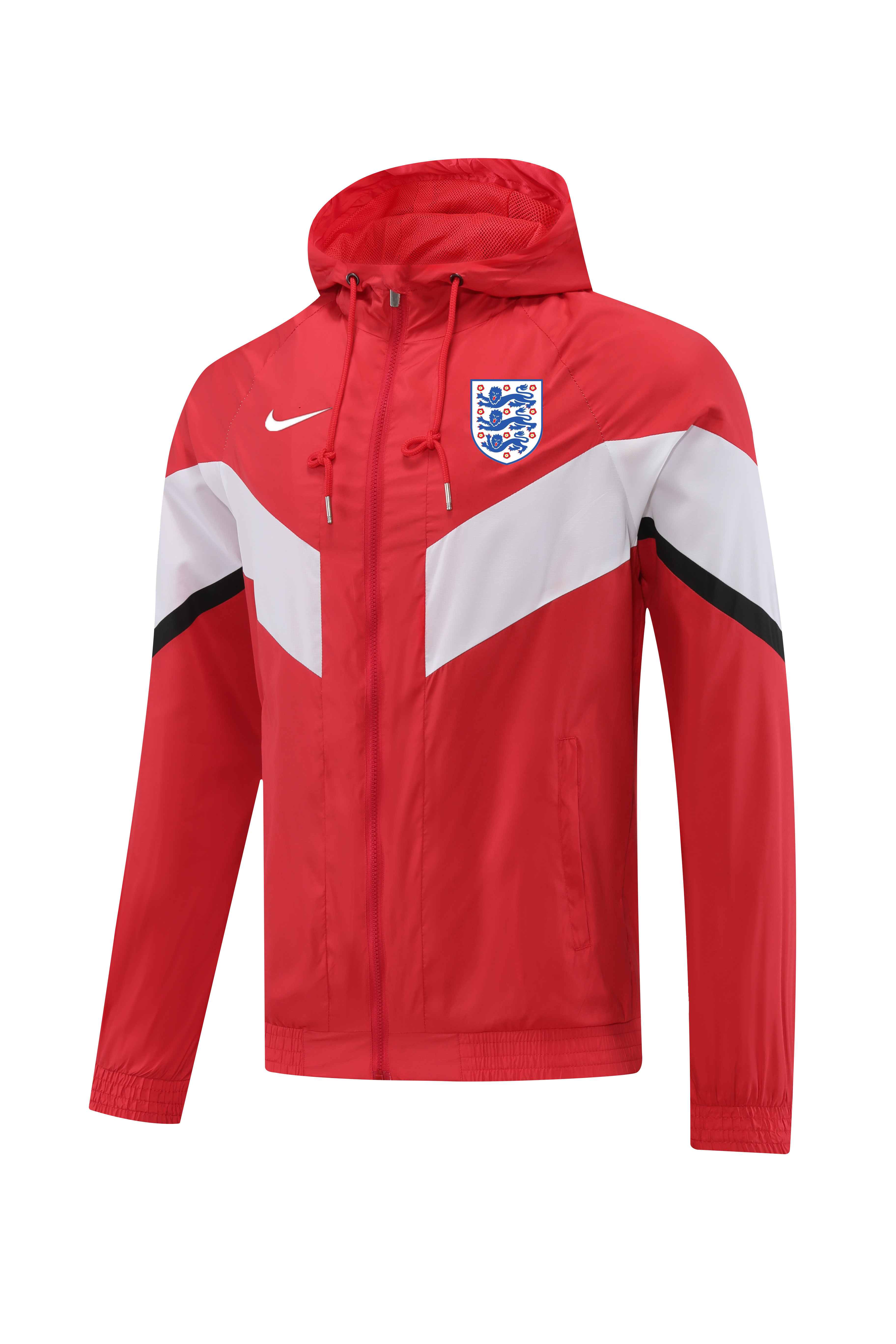 22/23 England Red with Nike Logo Windbreaker Jacket Thai Quality - leoleo123123