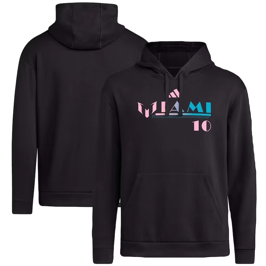 23/24 Miami Black Jacket Tracksuit with Cap Thai Quality - leoleo123123