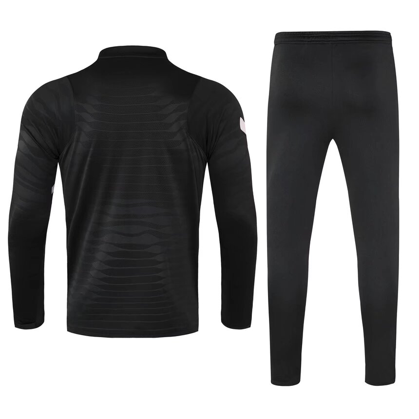 21/22 PSG Black Sweater Tracksuit Thai Quality - leoleo123123