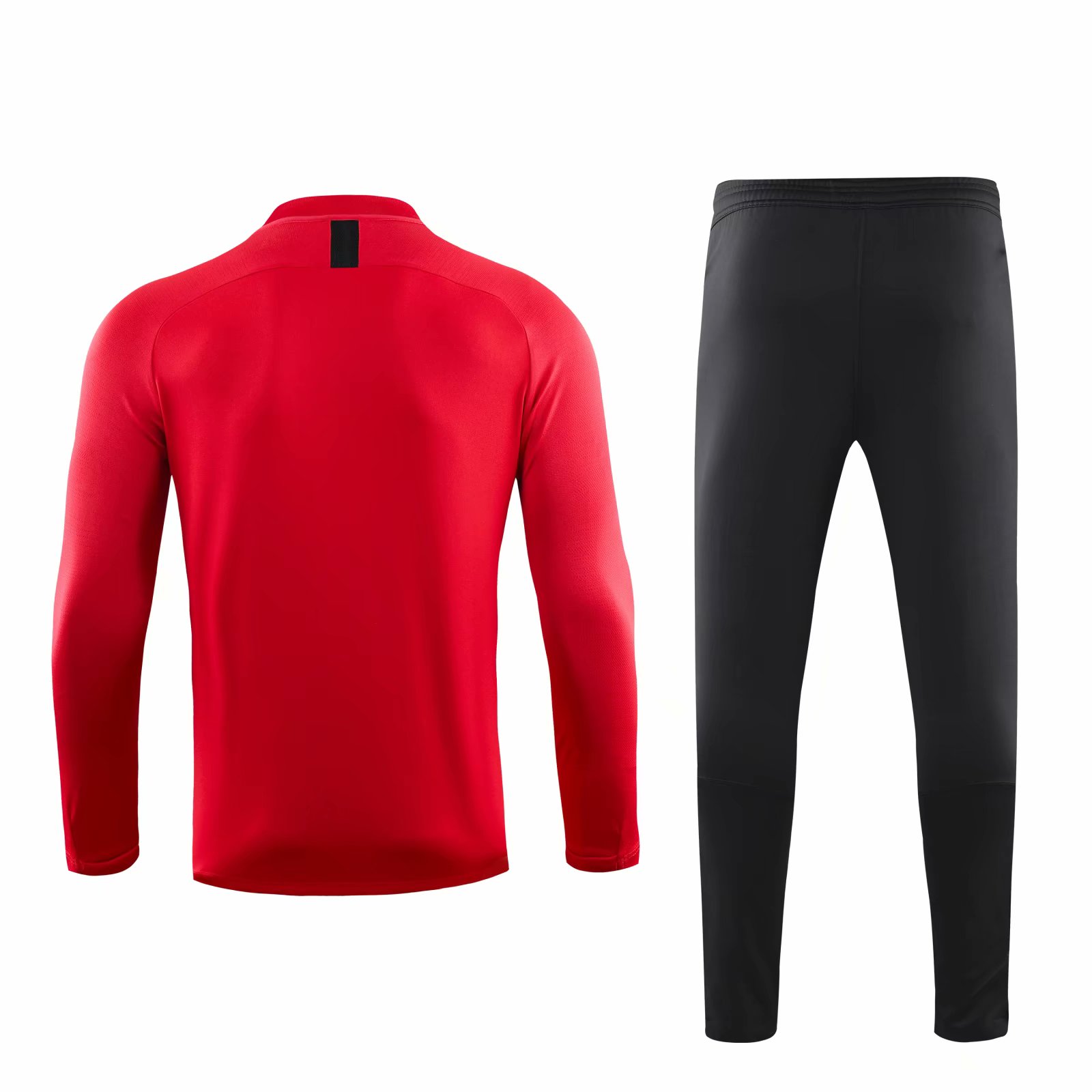 19-20 PSG Red with Zipper Sweater Tracksuit Thai Quality - leoleo123123