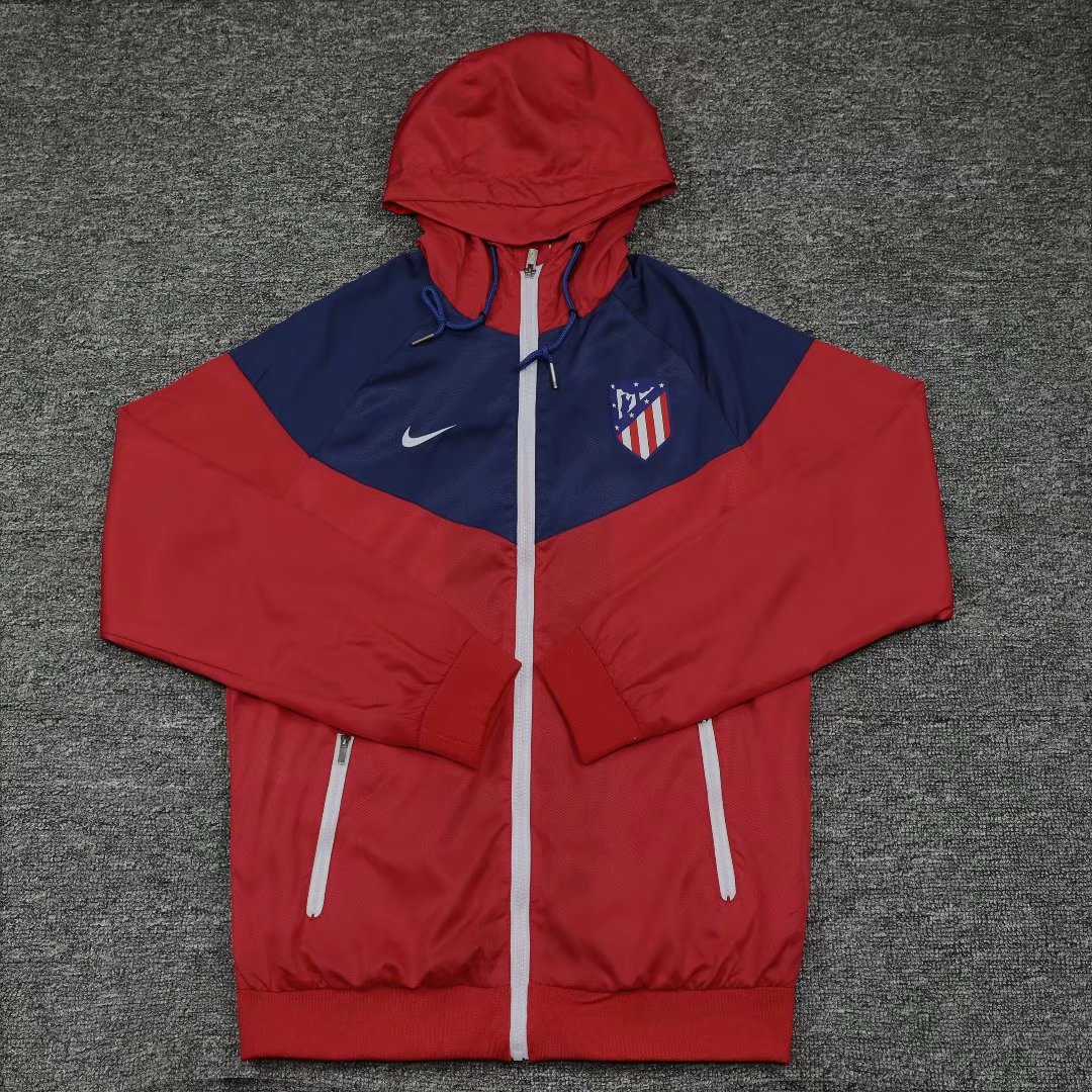 20-21 At Madrid Red Windbreaker Jacket Thai Quality - leoleo123123