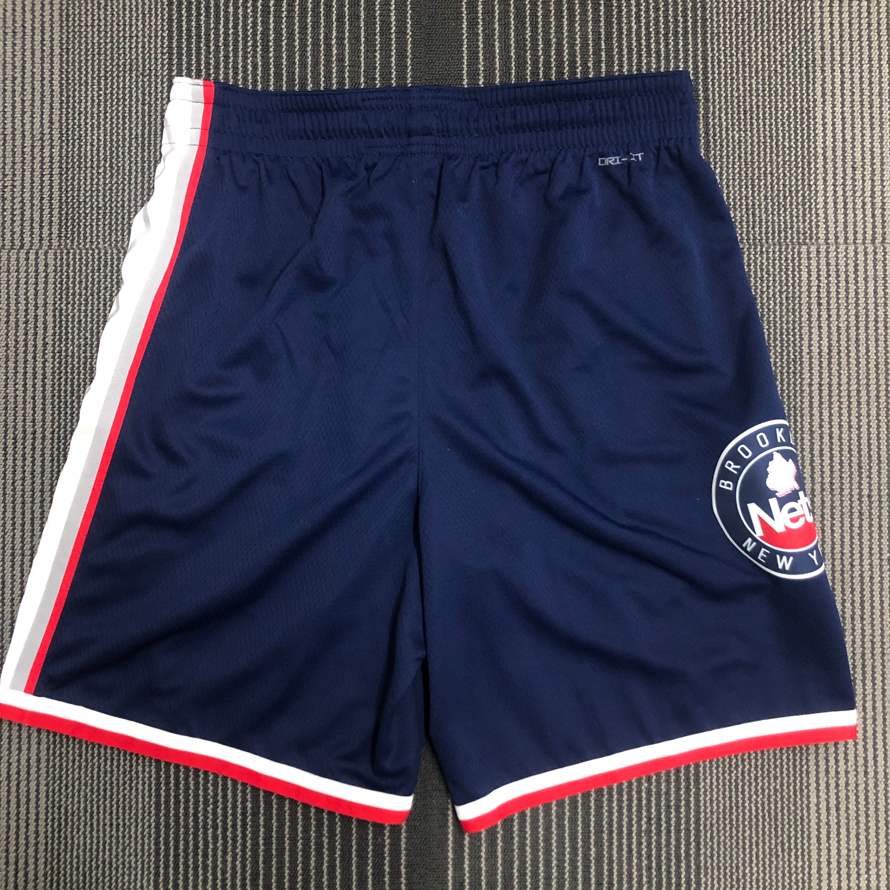 NBA Season 2022 75th Anniversary Brooklyn Nets Black Pant High Quality Name and Number Print - leoleo123123