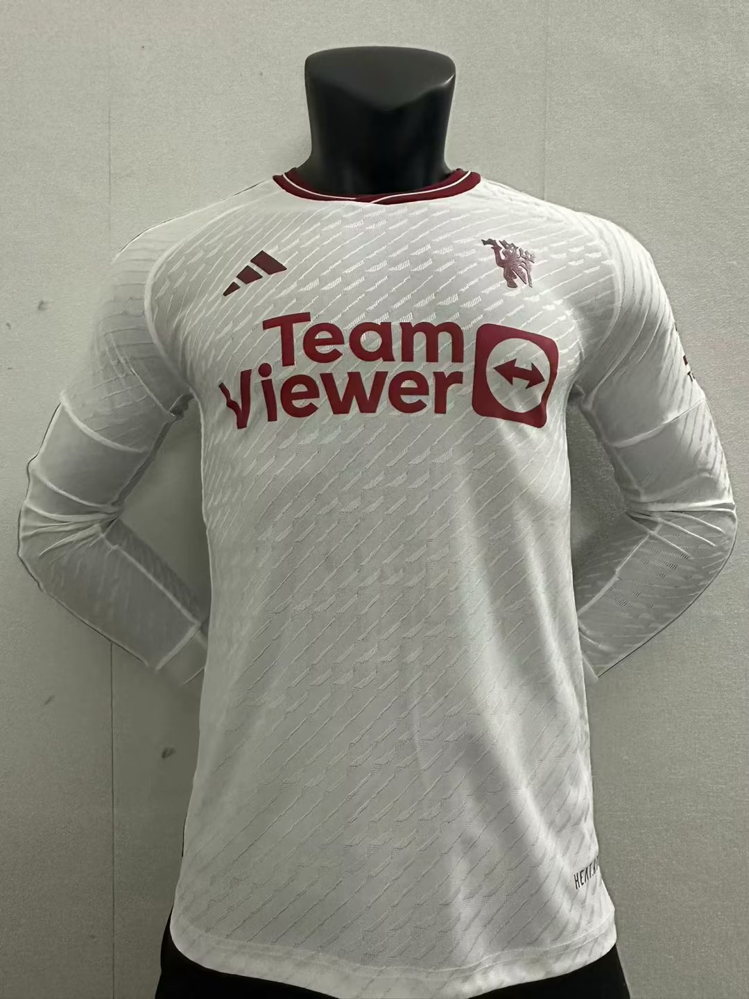 23/24 Man United Third Jersey Long Sleeve Player Version 1:1 Quality - leoleo123123