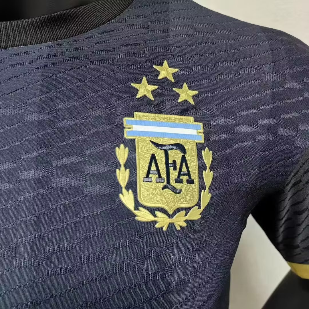 22/23 Argentina Speical Black Jersey Player Version 1:1 Quaility - leoleo123123