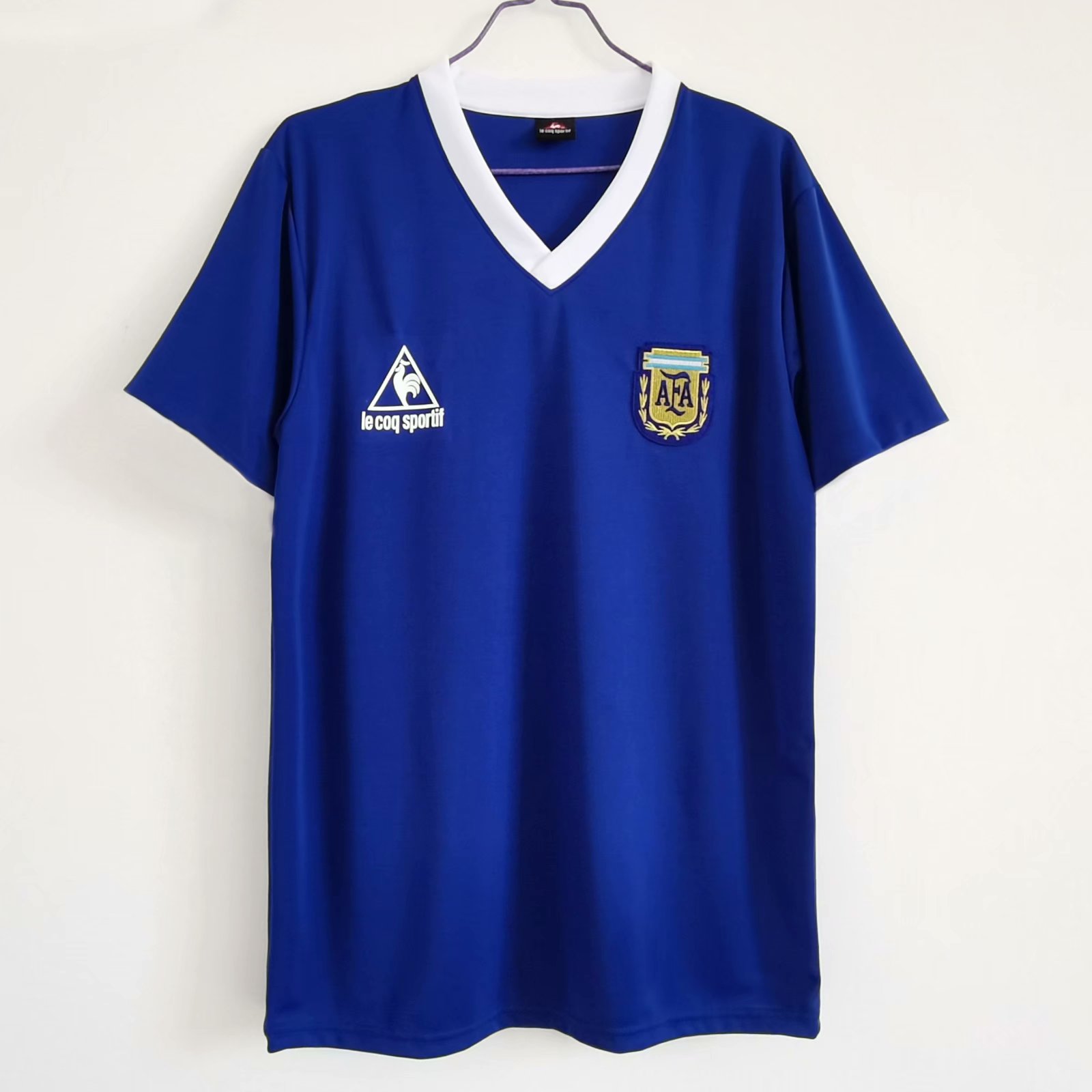 1986 Argentina Away Retro Jersey - leoleo123123