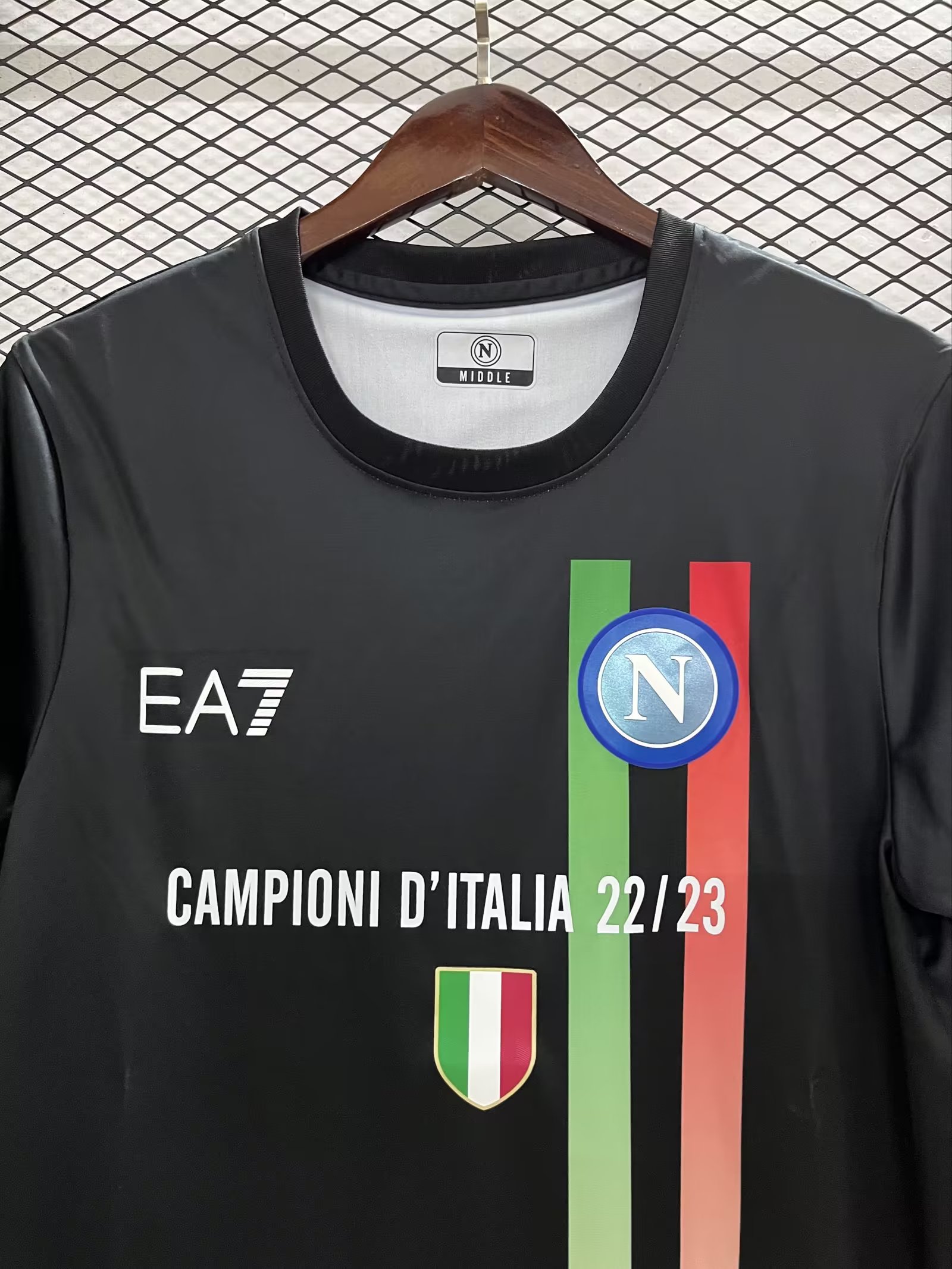 22/23 Napoli Champions Black Jersey Fan Version Thai Quality - leoleo123123