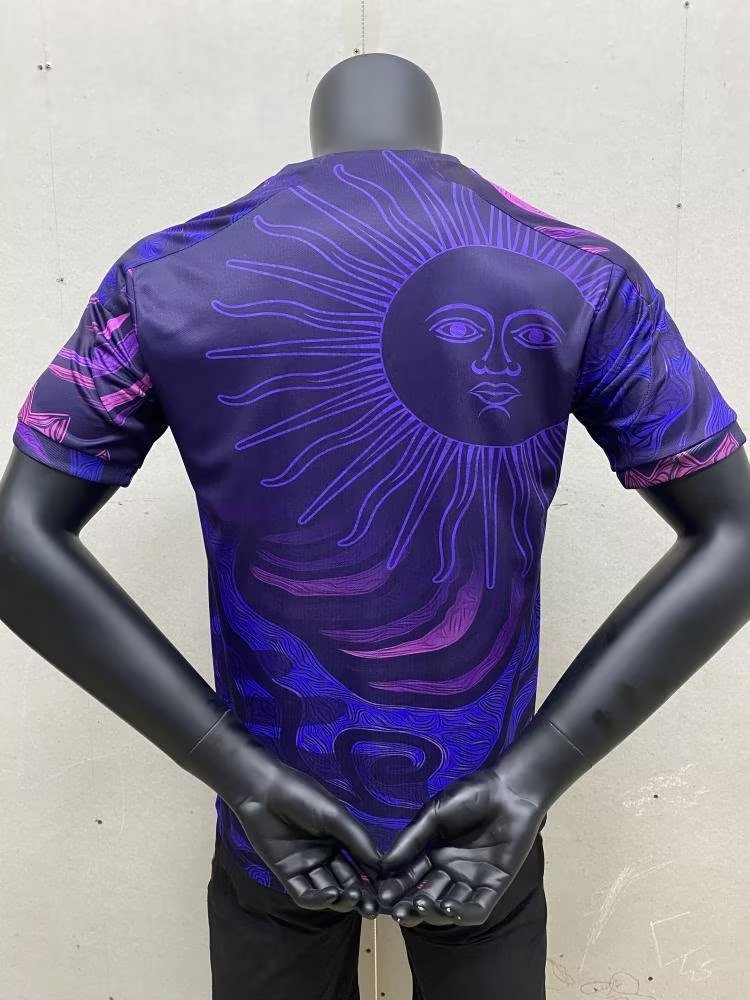 22/23 Argentina Special Purple Jersey With 3 Stars Fans Version - leoleo123123