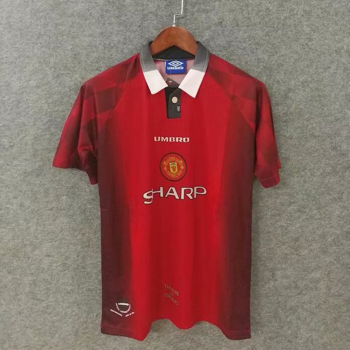 96 Man United Home Retro Jersey - leoleo123123