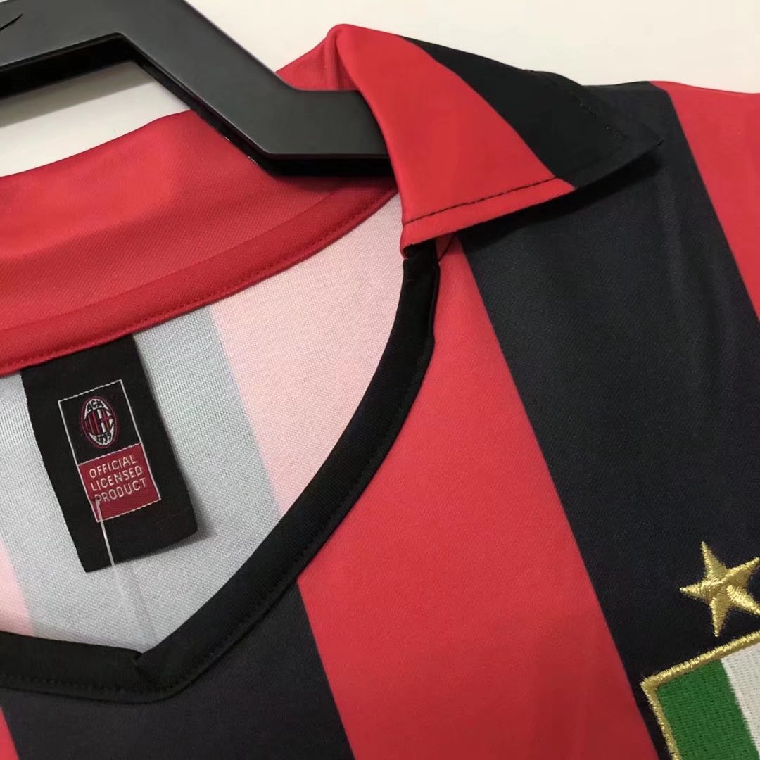 88-89 AC Milan Home Retro Jersey - leoleo123123