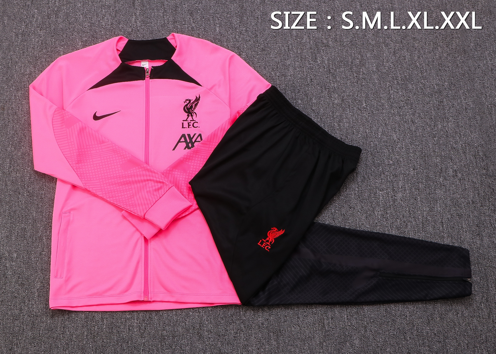 22/23 Liverpool Pink Jacket Tracksuit Thai Quality - leoleo123123