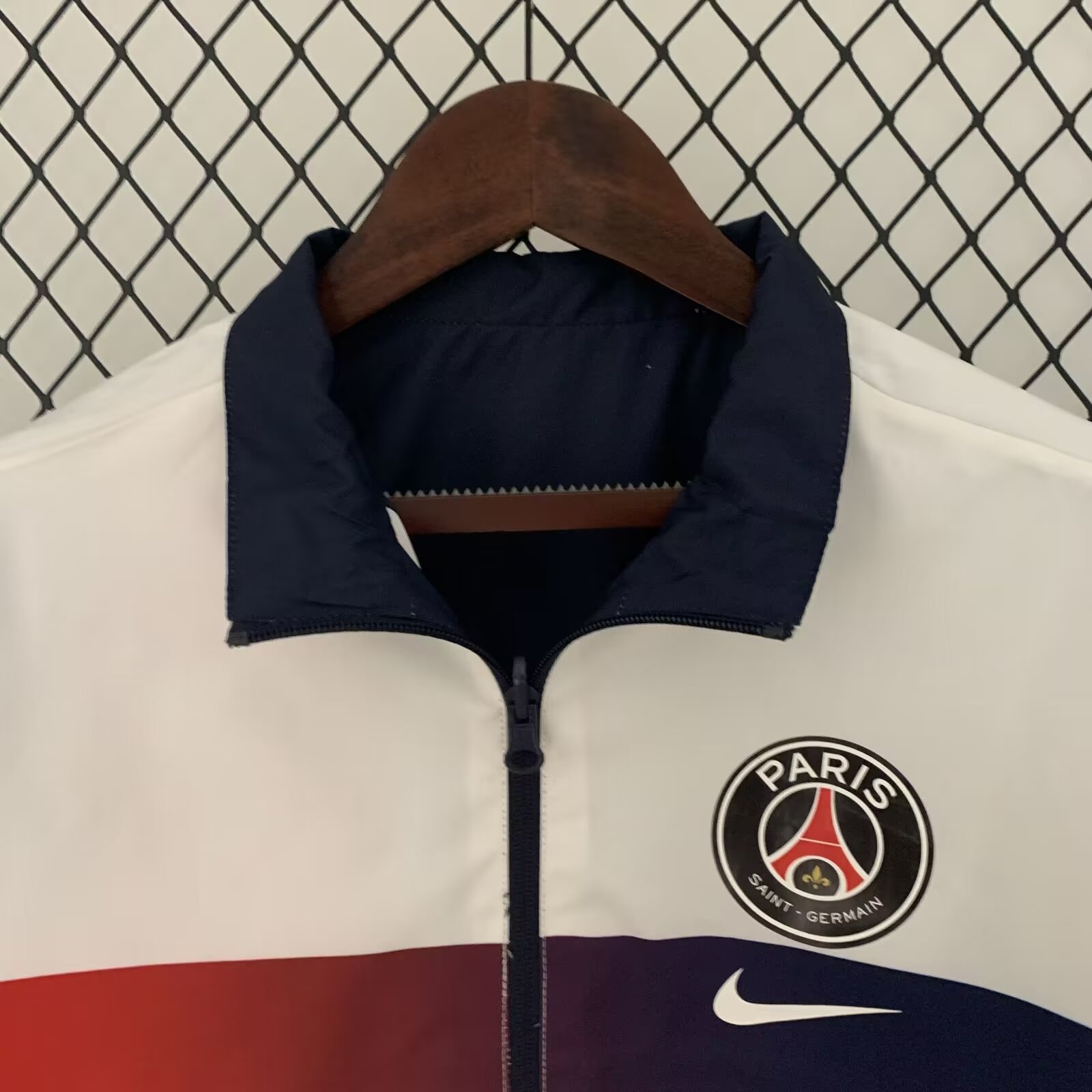 23/24 PSG Windbreaker Jacket two-sided Jacket Thai Quality - leoleo123123