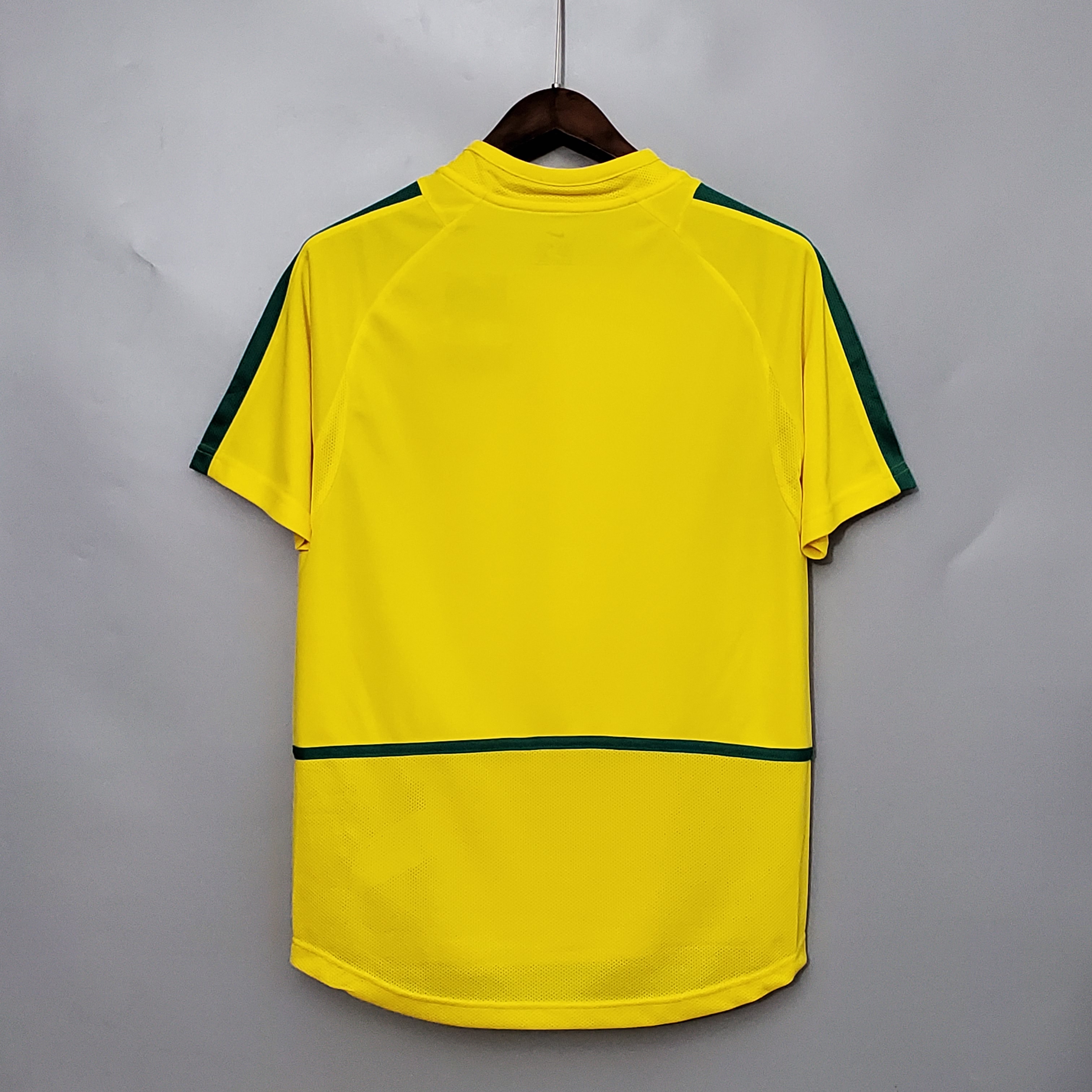 2002 Brazil Home Retro Jersey - leoleo123123