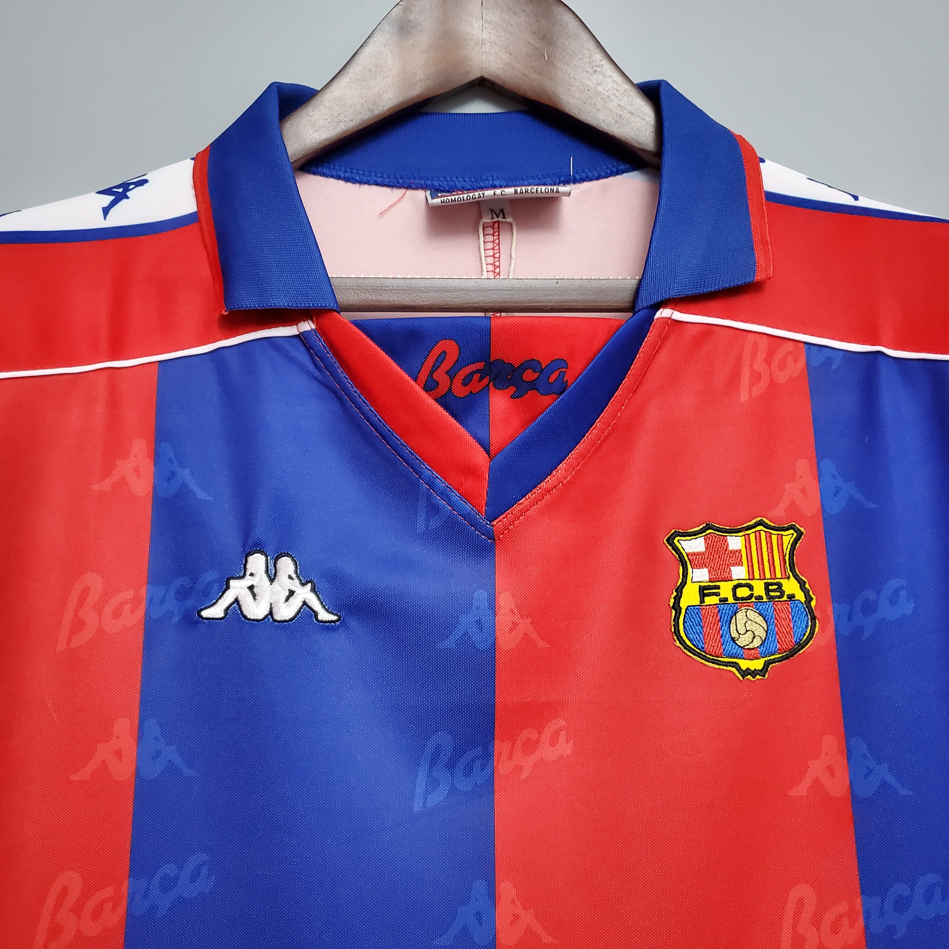 92-95 Barcelona Home Retro Jersey - leoleo123123