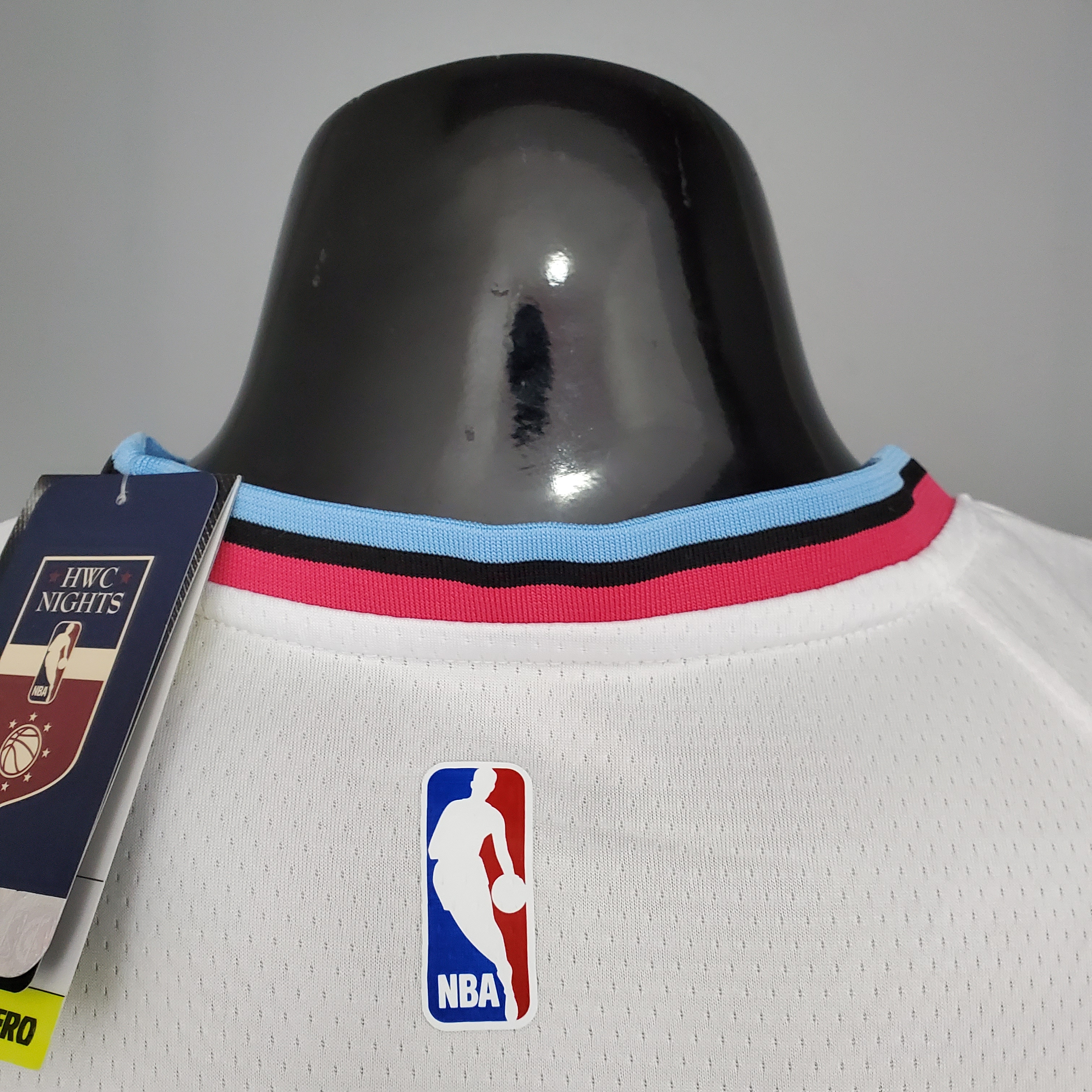 NBA Men Miami Heat White City #4 OLADIPO Jersey High Quality Name and Number Print - leoleo123123