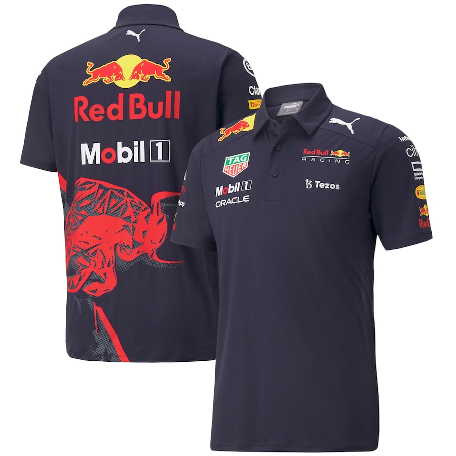 2022 Red Bull Racing Dark Blue F1 Team POLO T-Shirt - leoleo123123