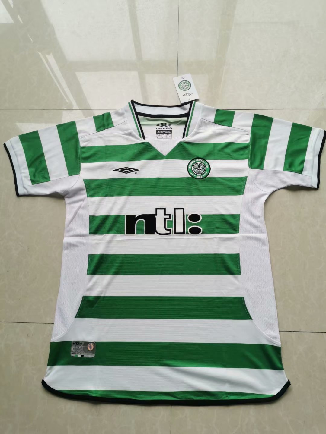 01-02 Celts Home Retro Jersey - leoleo123123