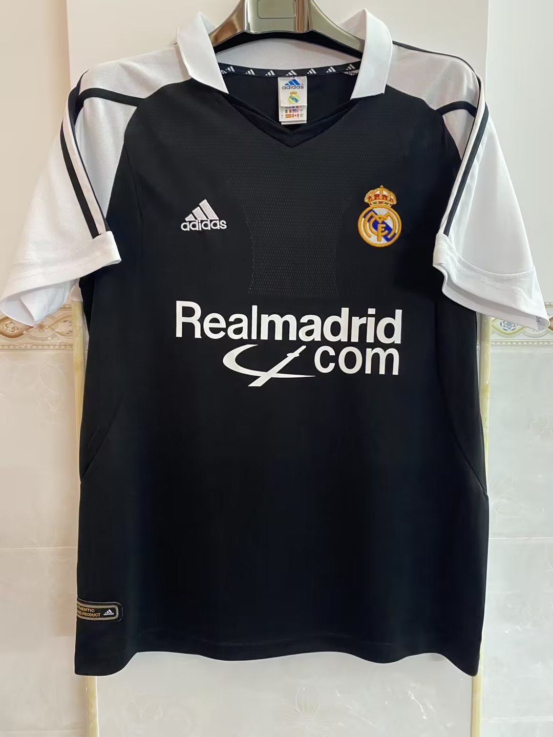 01/02 Real Madrid Away Retro Jersey - leoleo123123