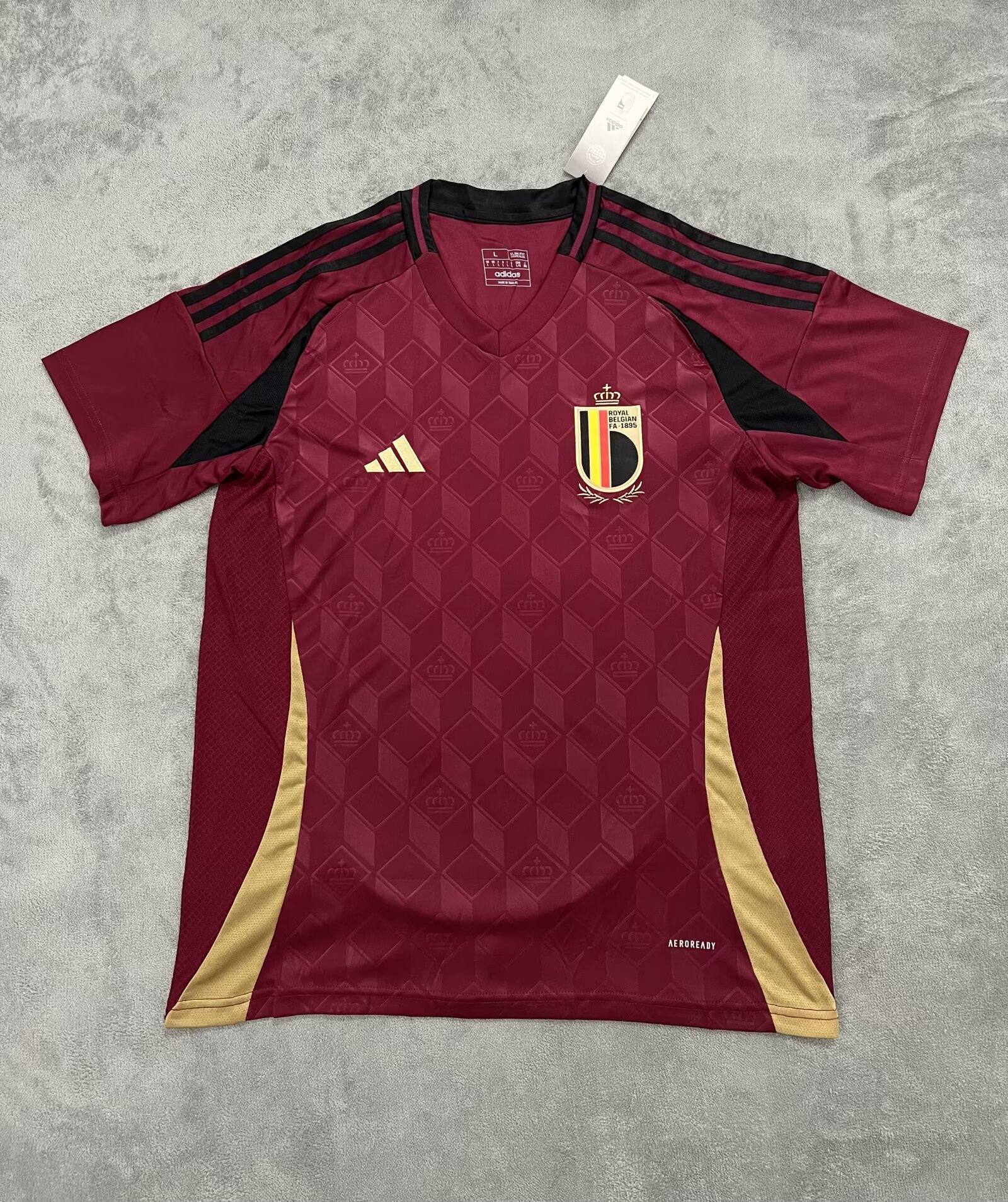 24/25 Belgium Home Soccer Jersey Fans Version 1:1 Quality - leoleo123123