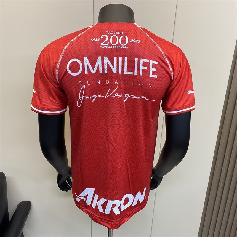 Chivas 200th anniversary Red Jersey Player Version 1:1 Quality - leoleo123123