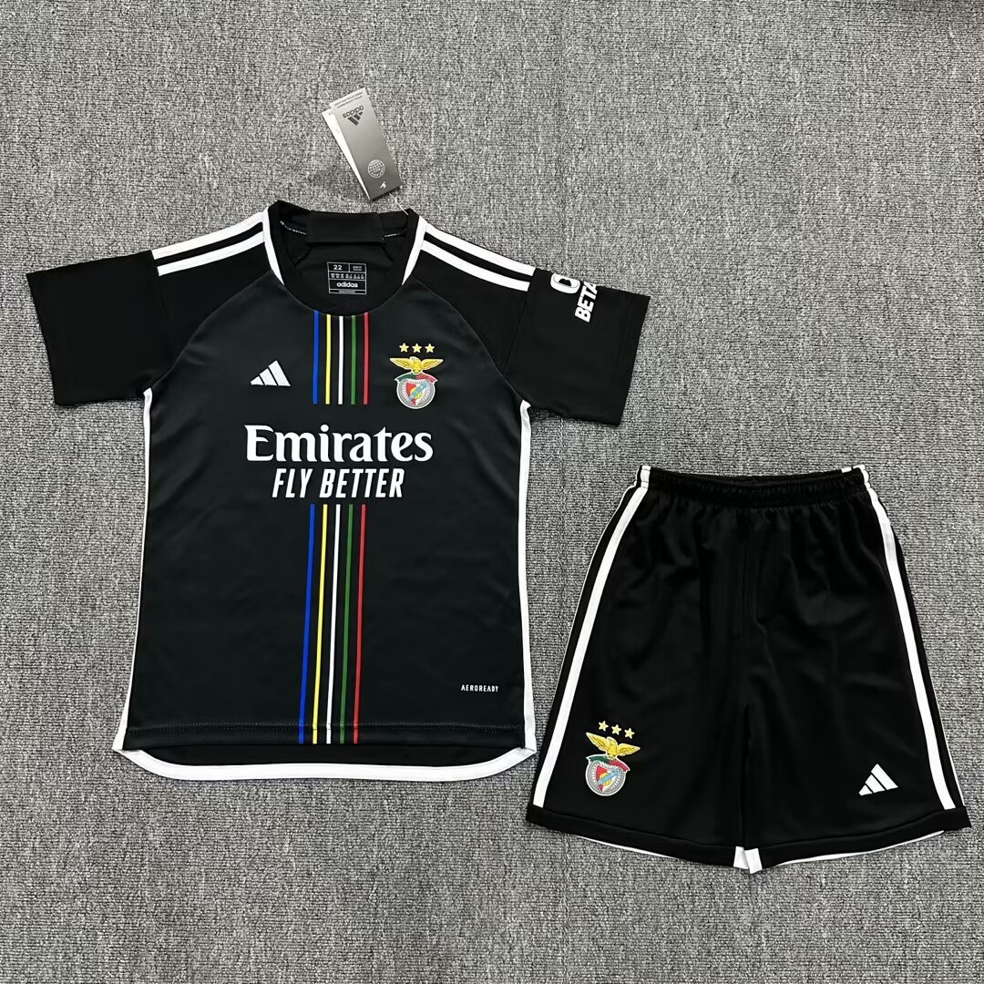 23/24 Benfica Away Kids Jersey - leoleo123123