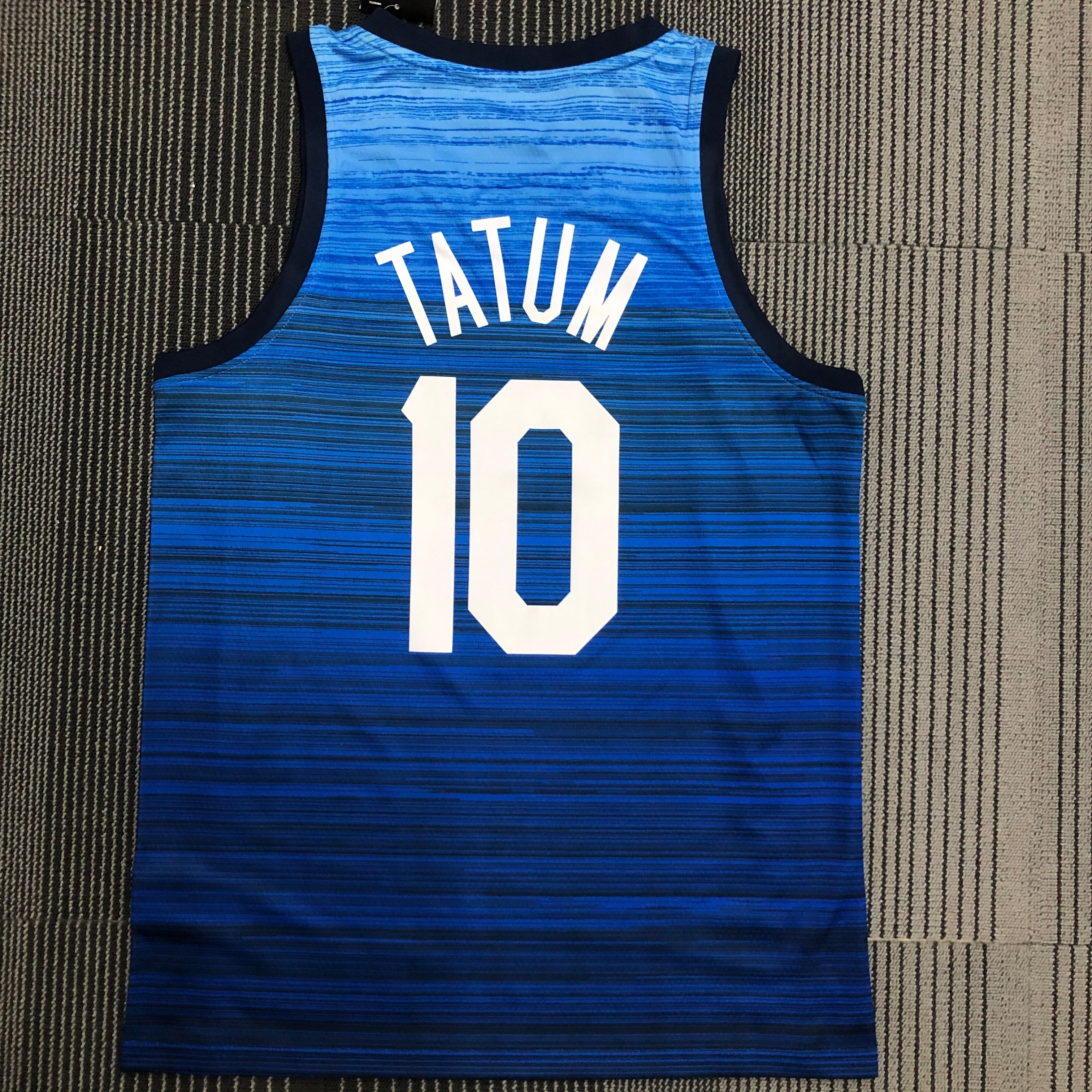 NBA Men Tokoyo Olimpics 2020 USA National Blue #10 TATUM Jersey High Quality Name and Number Print - leoleo123123