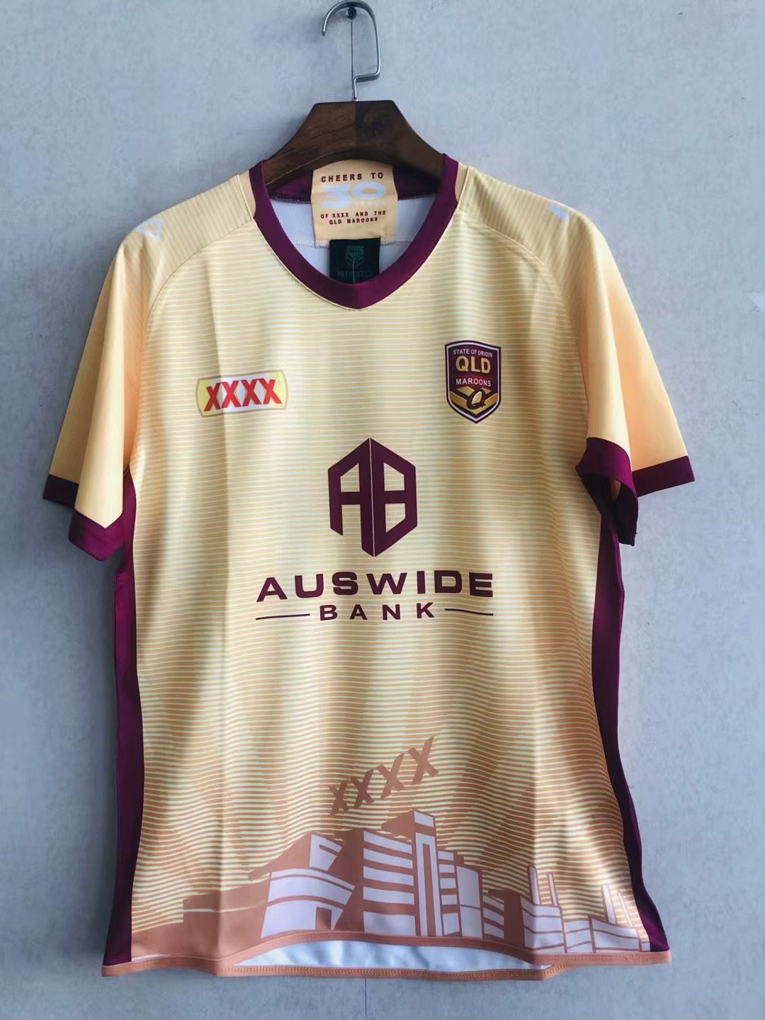 Rugby Season 2021 Queensland Maroons Training Rugby Jersey High Quality - leoleo123123