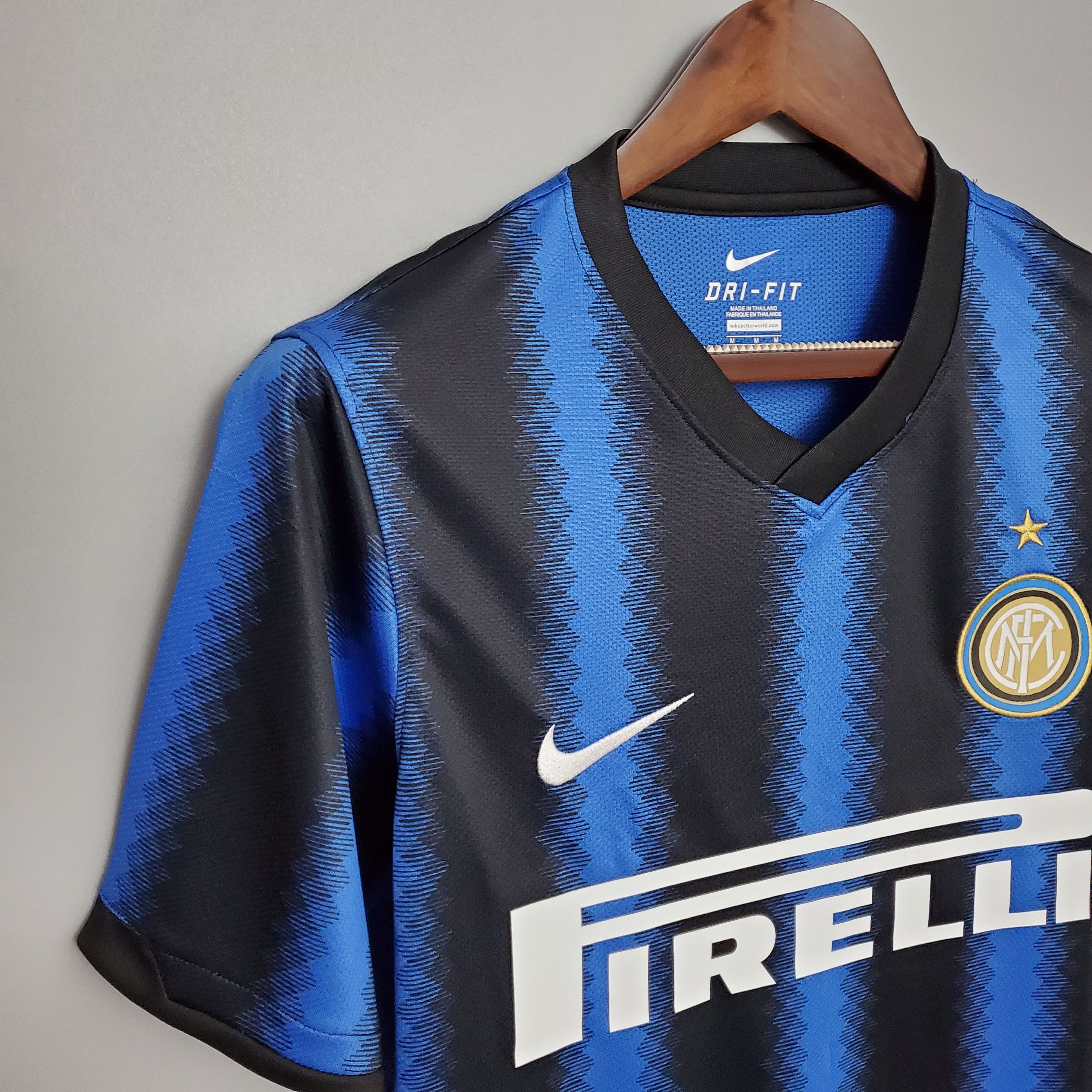 10-11 Inter Mlian Home Retro Jersey - leoleo123123