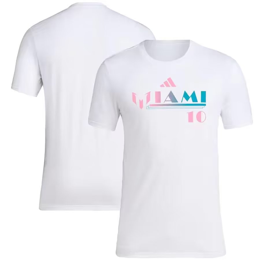 23-24 Miami T-shirt White Color - leoleo123123