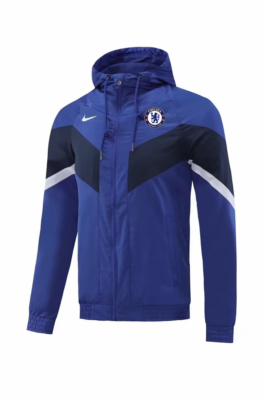 22/23 Chelsea Blue with Nike Logo Windbreaker Jacket Thai Quality - leoleo123123