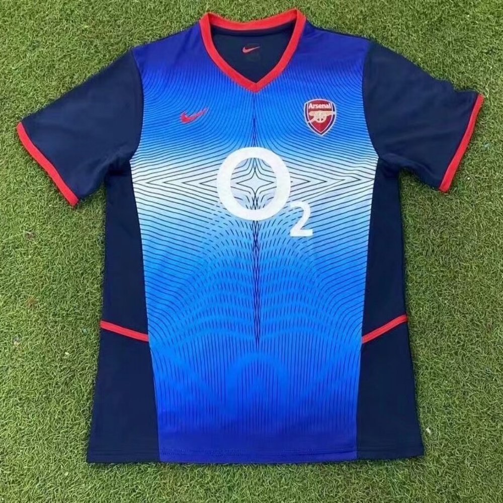 02/04 Arsenal Away Retro Jersey - leoleo123123