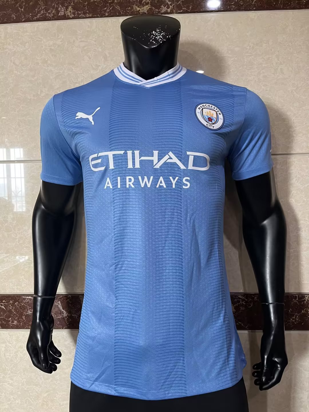 23/24 Man City Home Jersey Player Version 1:1 Quality - leoleo123123