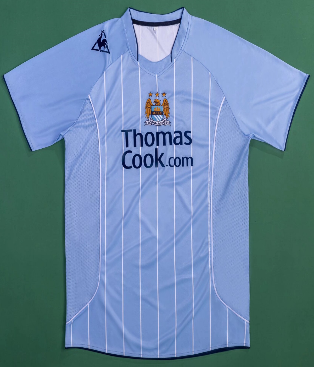 07/08 Man City Home Retro Jersey - leoleo123123