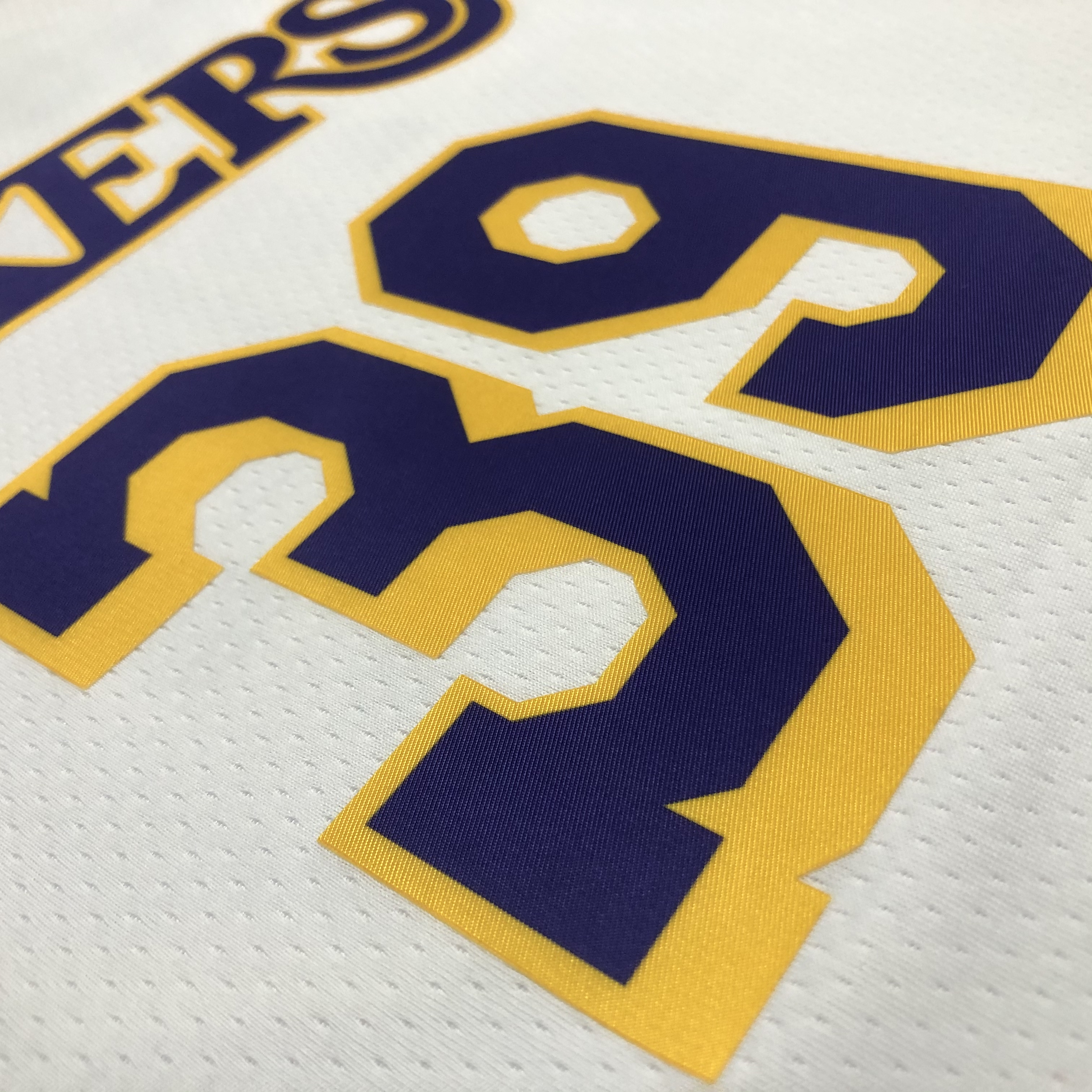 NBA 75th Anniversary Los Angeles Lakers White Round Neck #39 HOWARD Jersey High Quality Name and Number Print - leoleo123123