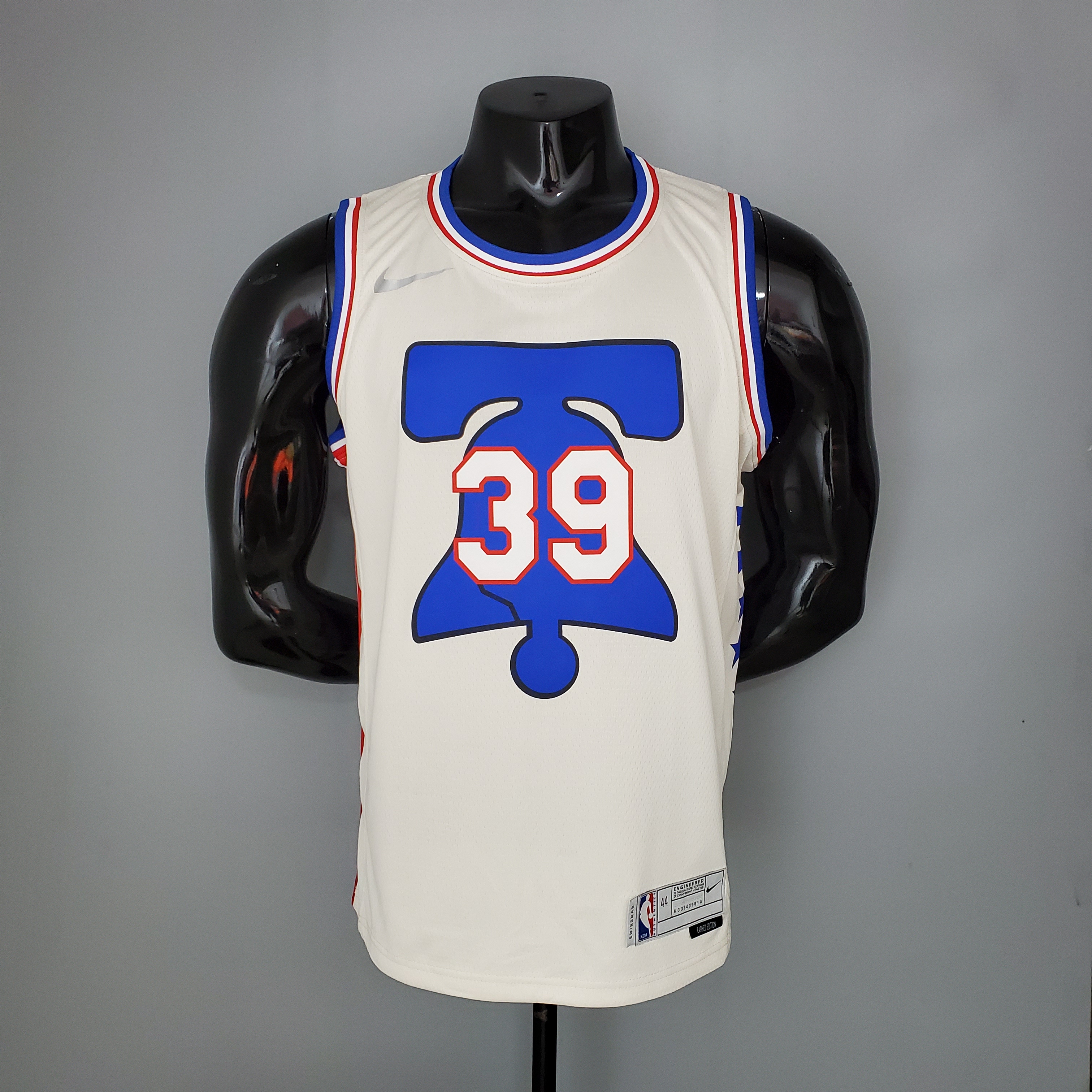 NBA Men Season 2021 Philadelphia 76ers White Rewarding Version #39 HOWARD Jersey High Quality Name and Number Print - leoleo123123