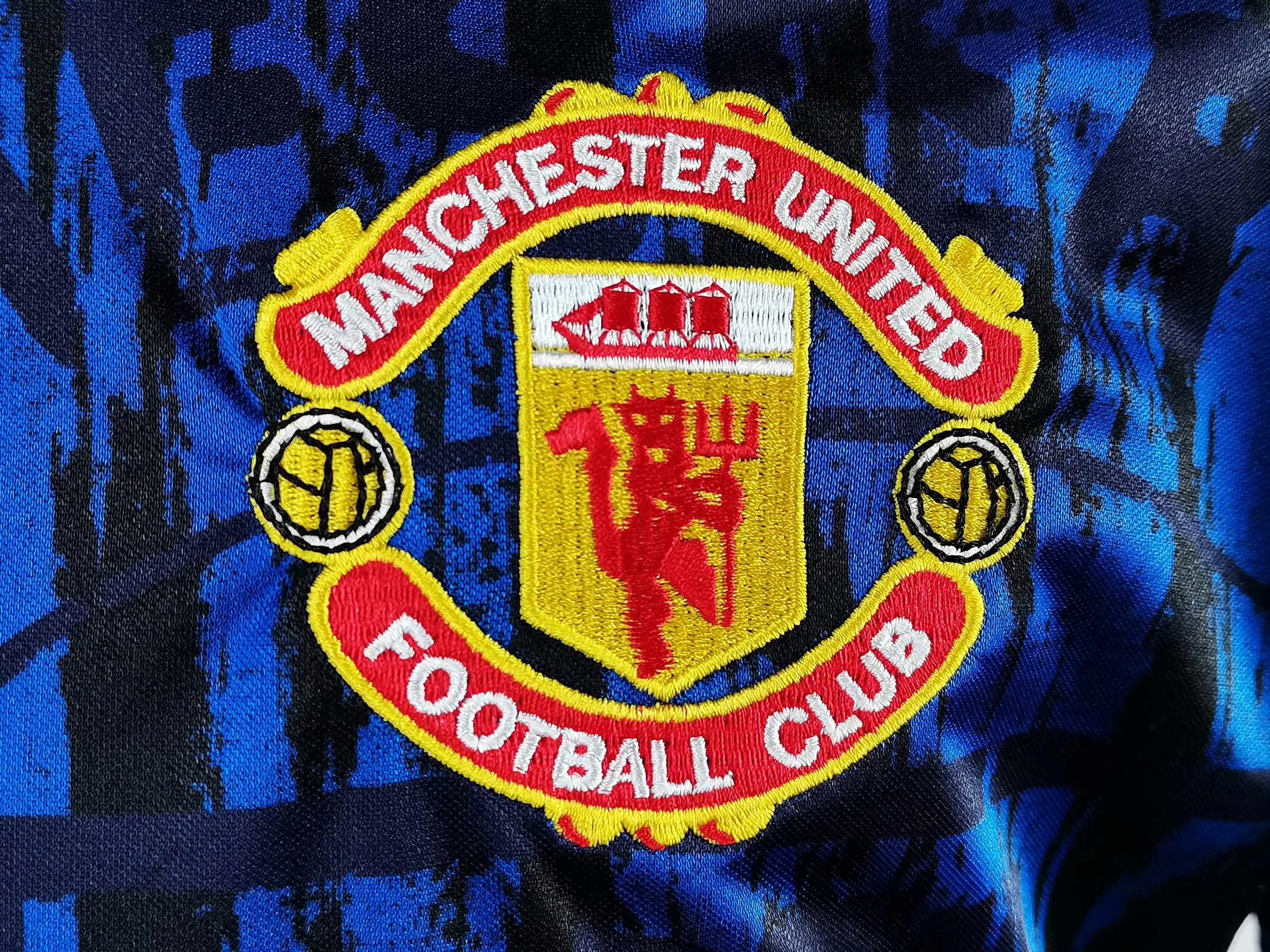92/93 Man United Away Retro Jersey - leoleo123123