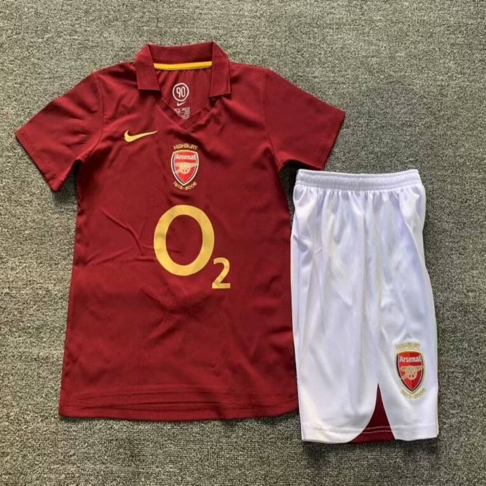 1994 Arsenal Home Retro Kids Jersey - leoleo123123