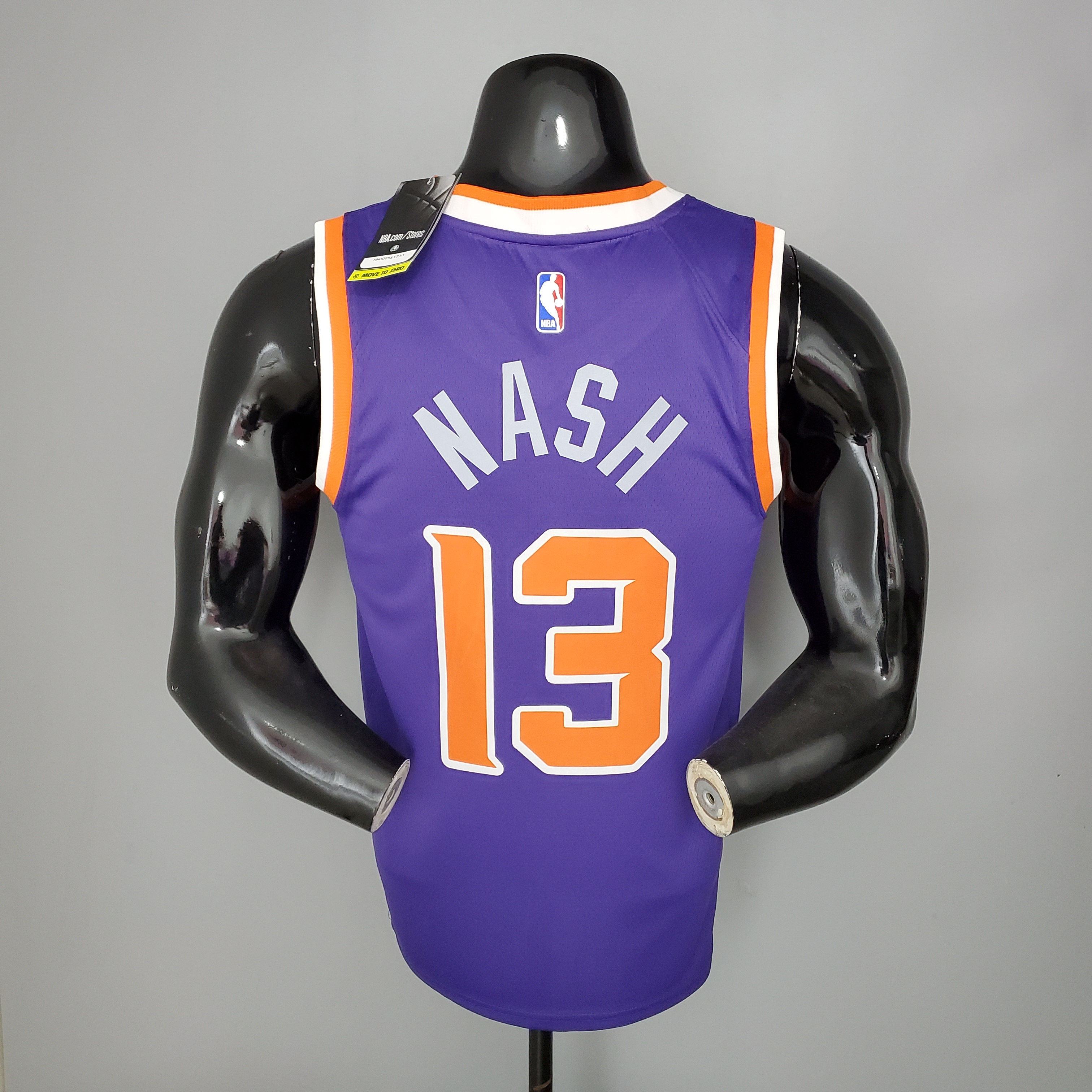 NBA Men Phoenix Suns Purple #13 NASH Jersey High Quality Name and Number Print - leoleo123123