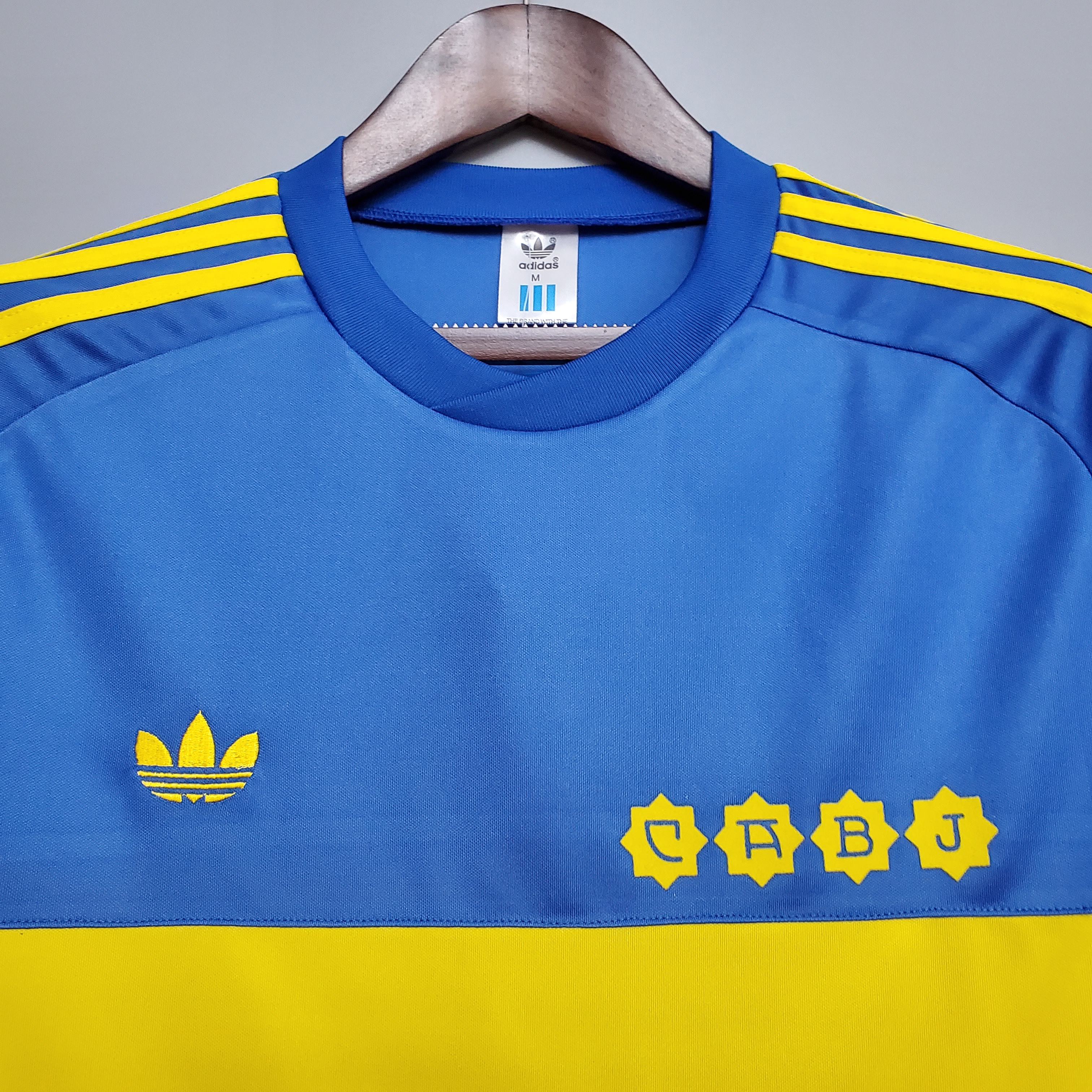 1981 Boca Home Retro Soccer Jersey Thai Quality - leoleo123123